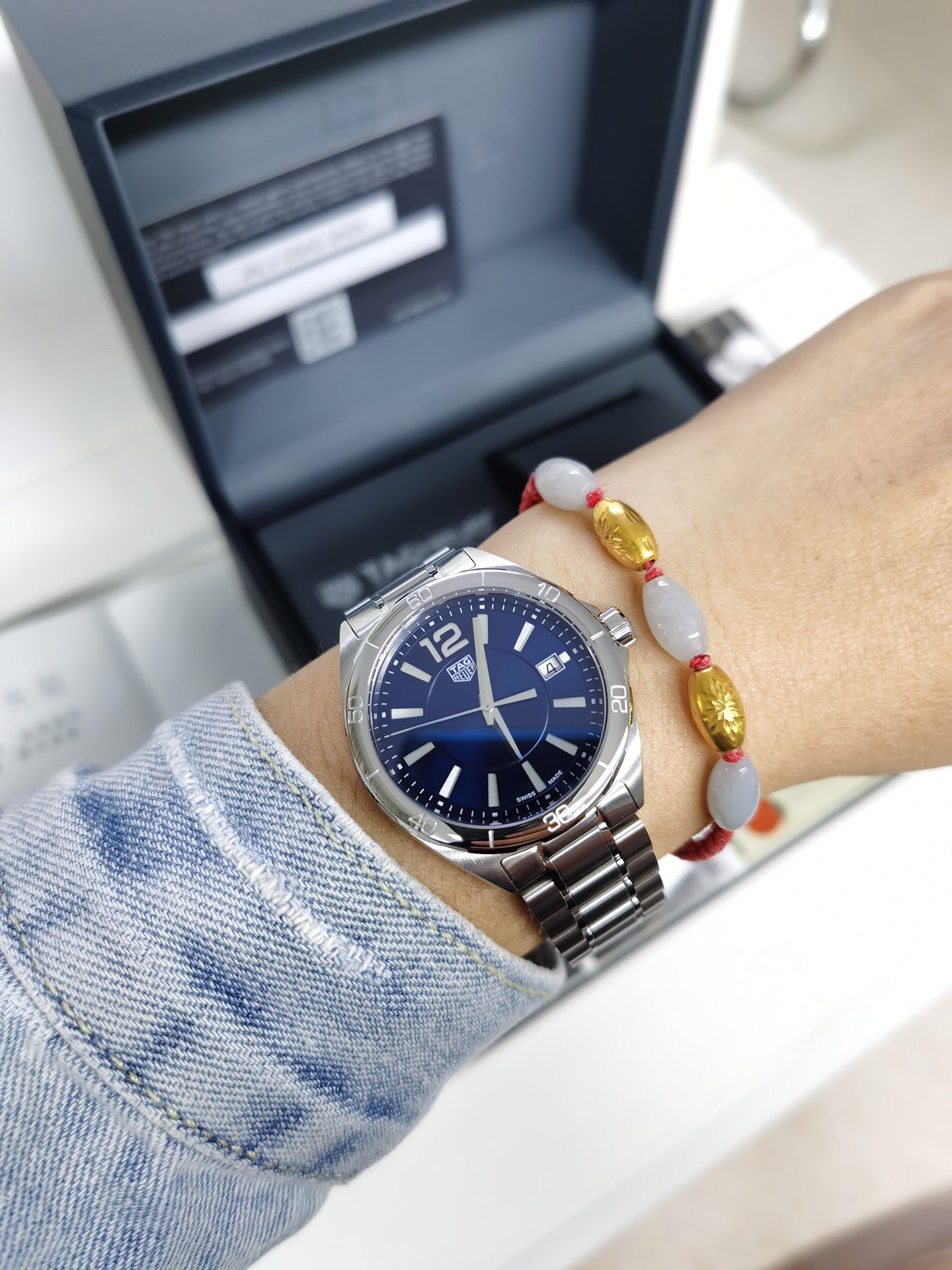 TAG Heuer Formula 1 Blue Dial Stainless Steel Quartz 35mm Watch view 6