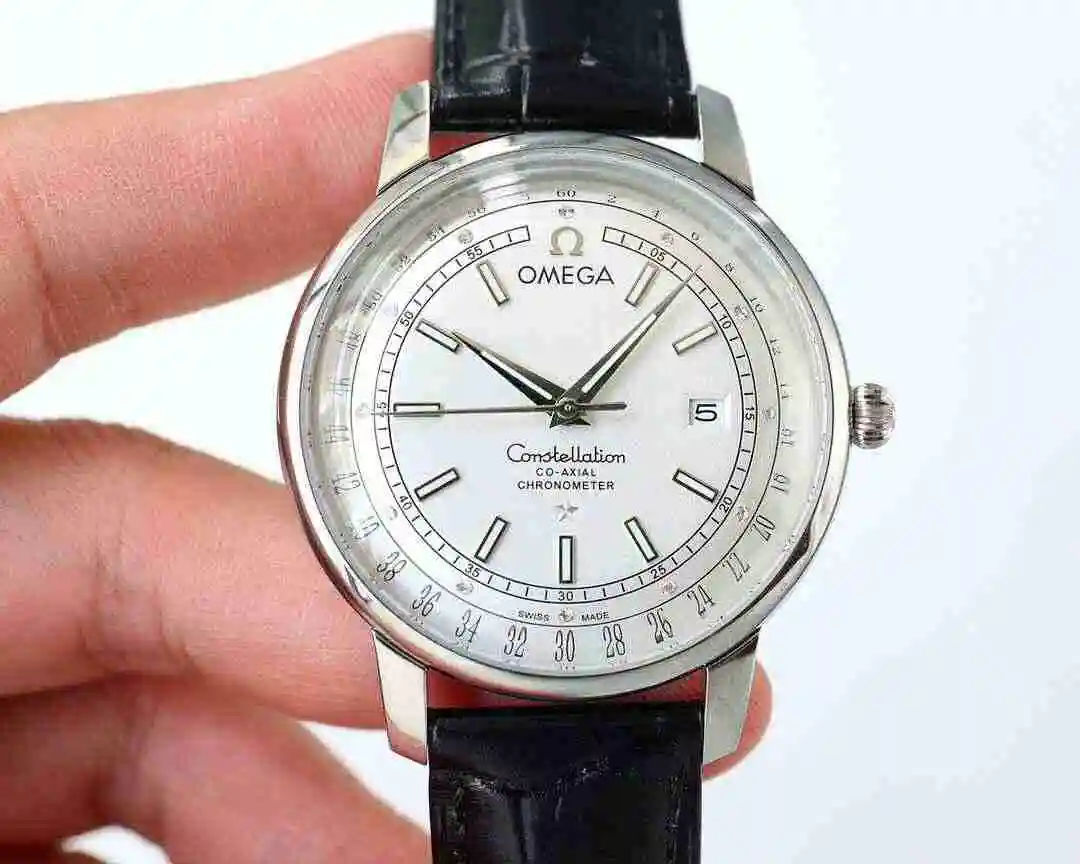 General Watches Omega Watch Men's Watch Paired with Original Fully Automatic Mechanical Movement Top Grade 316 Precision Steel Case with Mineral Super Strong Mirror Diameter 42mm kk011500 view 6
