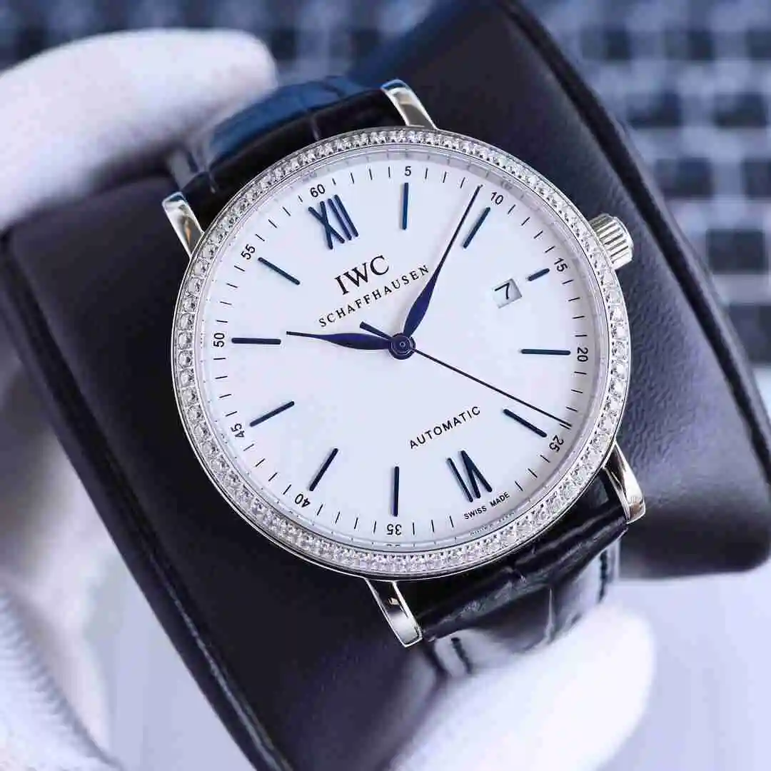 General Watches IWC Wanguo Watch Men's Watch Paired with Original Fully Automatic Mechanical Movement, Top Grade 316 Precision Steel Case with Mineral Super Strong Mirror Diameter 40cm KK05250 1 view 6