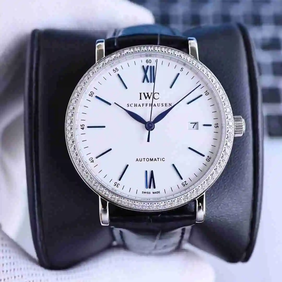 General Watches IWC Wanguo Watch Men's Watch Paired with Original Fully Automatic Mechanical Movement, Top Grade 316 Precision Steel Case with Mineral Super Strong Mirror Diameter 40cm KK05250 1 view 7