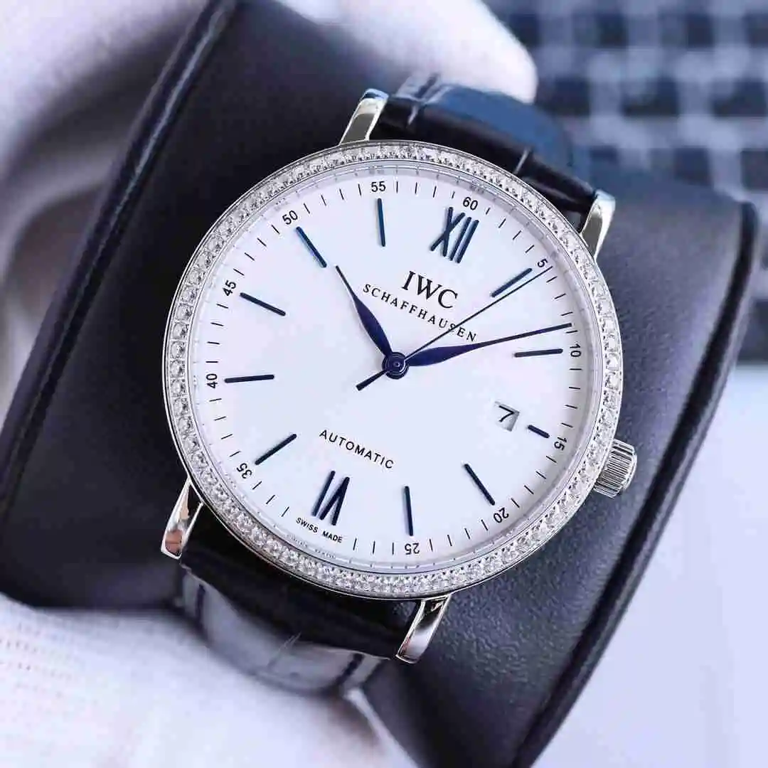 General Watches IWC Wanguo Watch Men's Watch Paired with Original Fully Automatic Mechanical Movement, Top Grade 316 Precision Steel Case with Mineral Super Strong Mirror Diameter 40cm KK05250 1 view 8