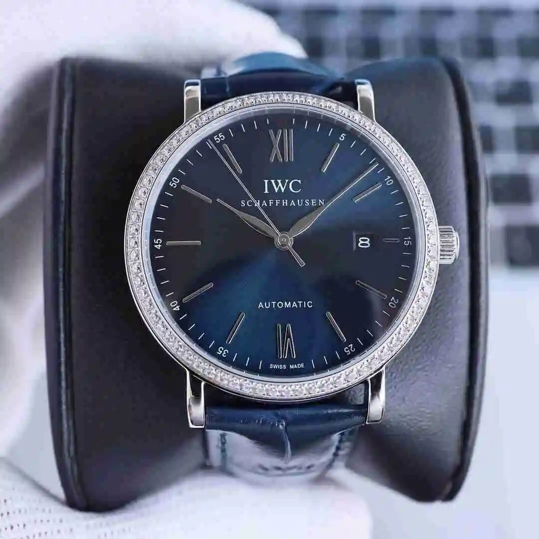 General Watches IWC Wanguo Watch Men's Watch Paired with Original Fully Automatic Mechanical Movement, Top Grade 316 Precision Steel Case with Mineral Super Strong Mirror Diameter 40cm KK05250 1 view 9