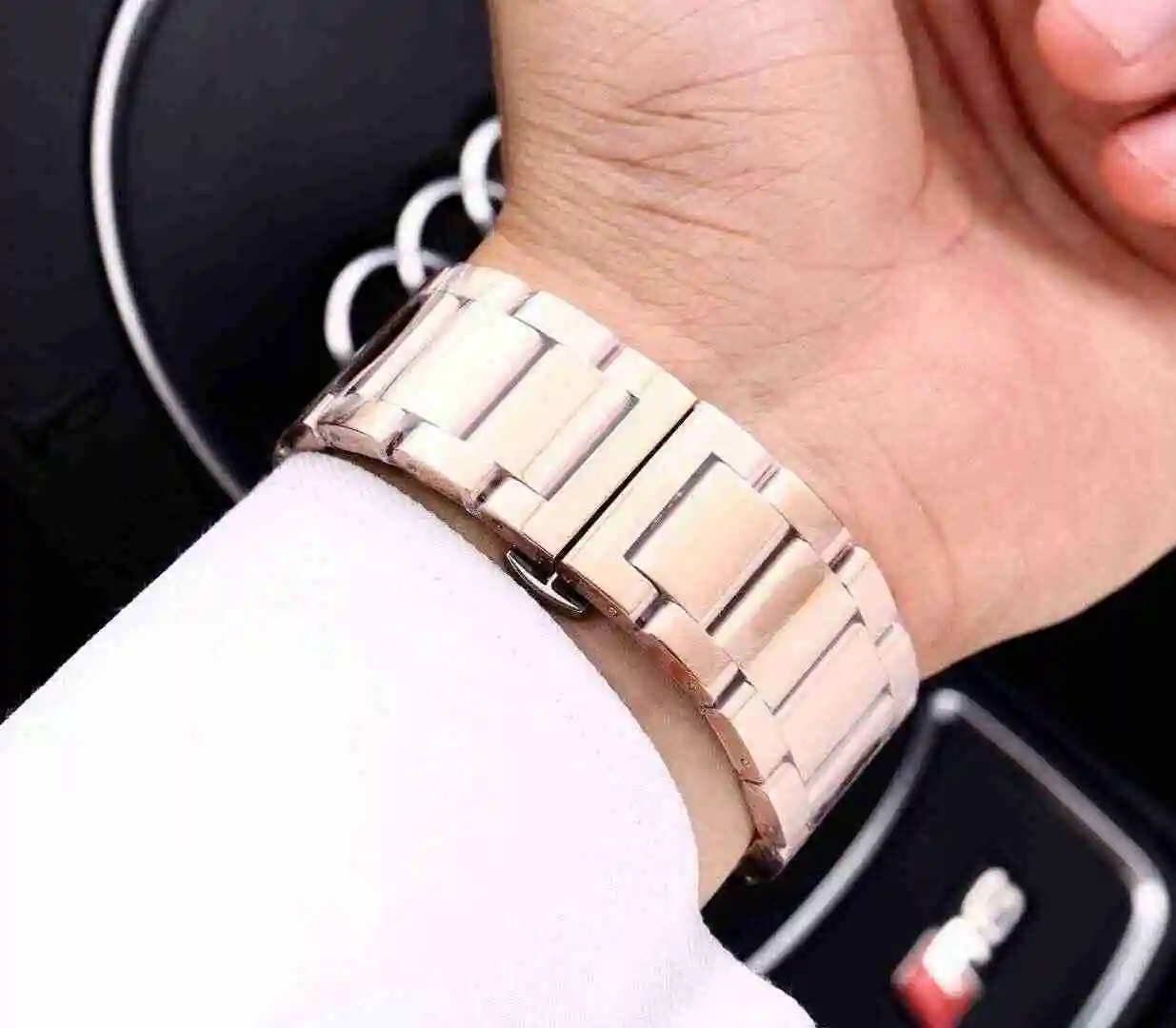 General Watches Cartier white 400 rose 420 steel+20 Watch view 2