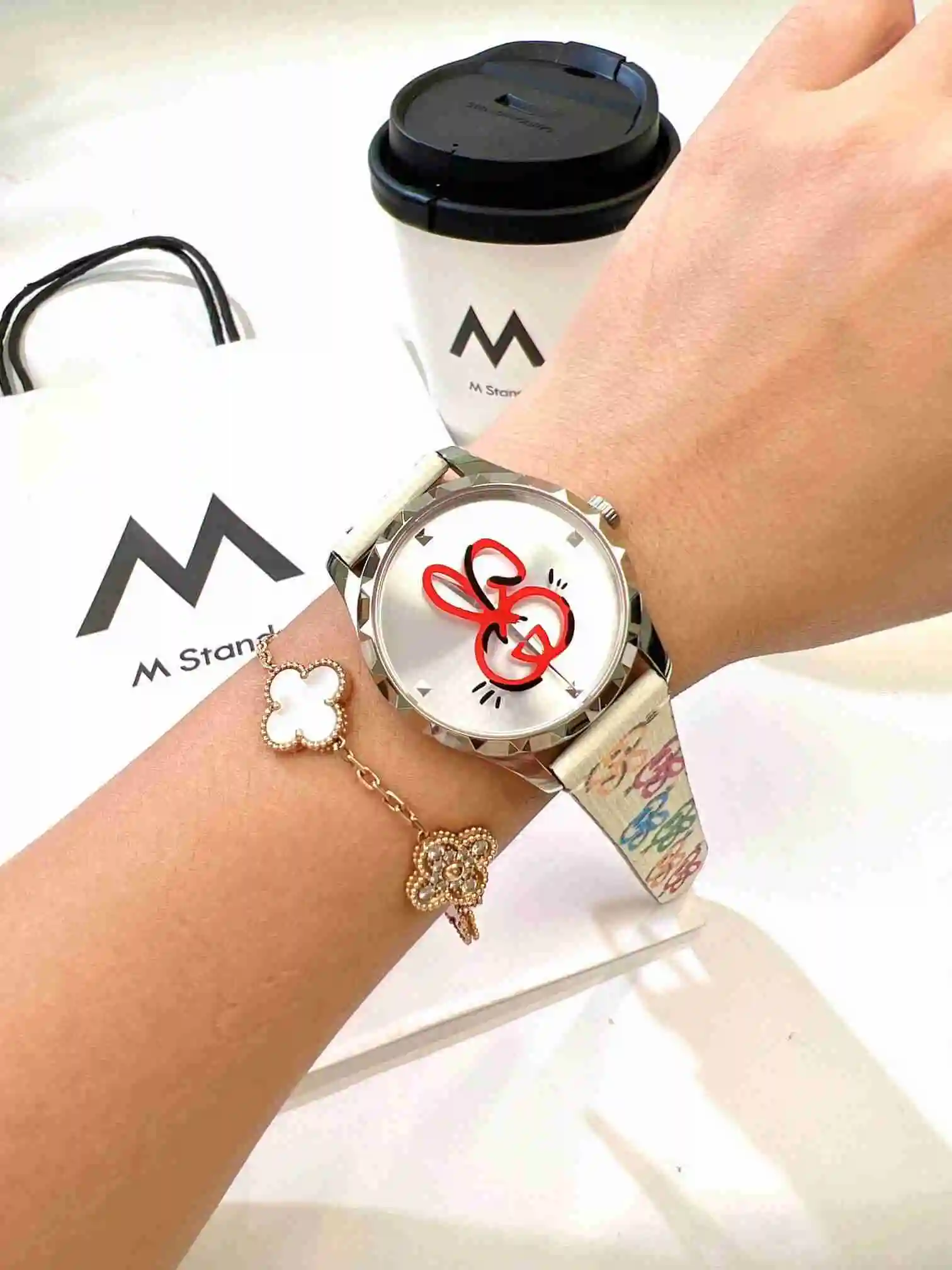 General Watches GUCCI watch for women with original fully automatic mechanical movement, top grade 316 precision steel case with mineral super strong mirror diameter 38cm KK03050 view 5