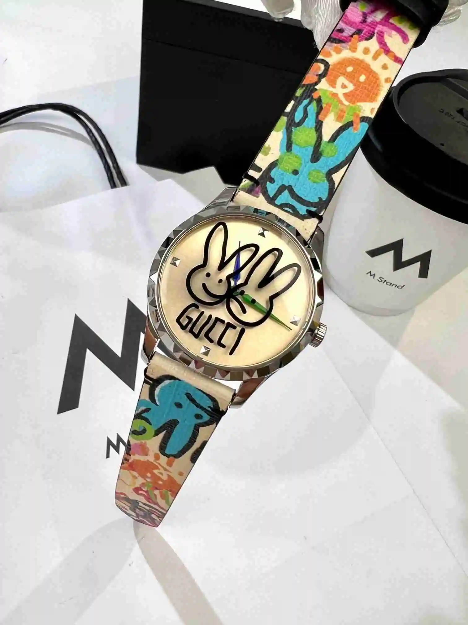 General Watches GUCCI watch for women with original fully automatic mechanical movement, top grade 316 precision steel case with mineral super strong mirror diameter 38cm KK03050 view 8