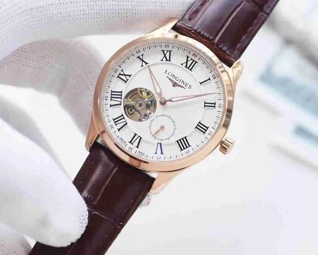 General Watches Longines Watch Men's Watch Paired with Original Fully Automatic Mechanical Movement Top Grade 316 Precision Steel Case with Mineral Super Strong Mirror Diameter 42mm KK04250 1 view 5