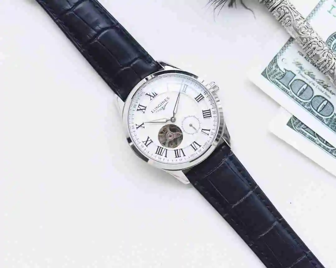 General Watches Longines Watch Men's Watch Paired with Original Fully Automatic Mechanical Movement Top Grade 316 Precision Steel Case with Mineral Super Strong Mirror Diameter 42mm KK04250 1 view 6
