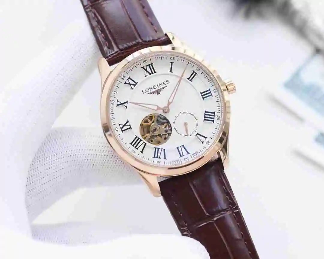 General Watches Longines Watch Men's Watch Paired with Original Fully Automatic Mechanical Movement Top Grade 316 Precision Steel Case with Mineral Super Strong Mirror Diameter 42mm KK04250 1 view 8