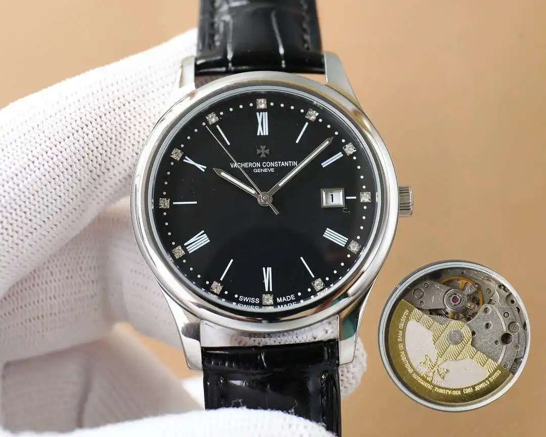 General Watches Watch, men's watch with original fully automatic mechanical movement, top-grade 316 stainless steel case and strap, mineral super mirror, diameter 40cm KK06850 view 5