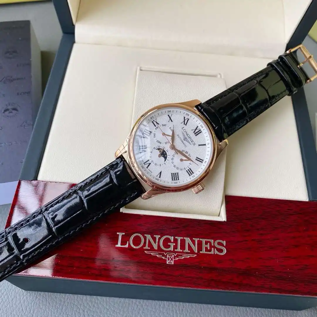 General Watches Watch Men's watch with original fully automatic mechanical movement, top-grade 316 stainless steel case and strap, mineral super mirror, diameter 40mm KK04450 4 view 4