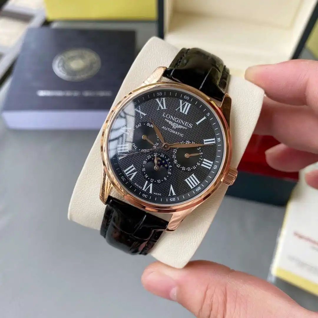 General Watches Watch Men's watch with original fully automatic mechanical movement, top-grade 316 stainless steel case and strap, mineral super mirror, diameter 40mm KK04450 4 view 5