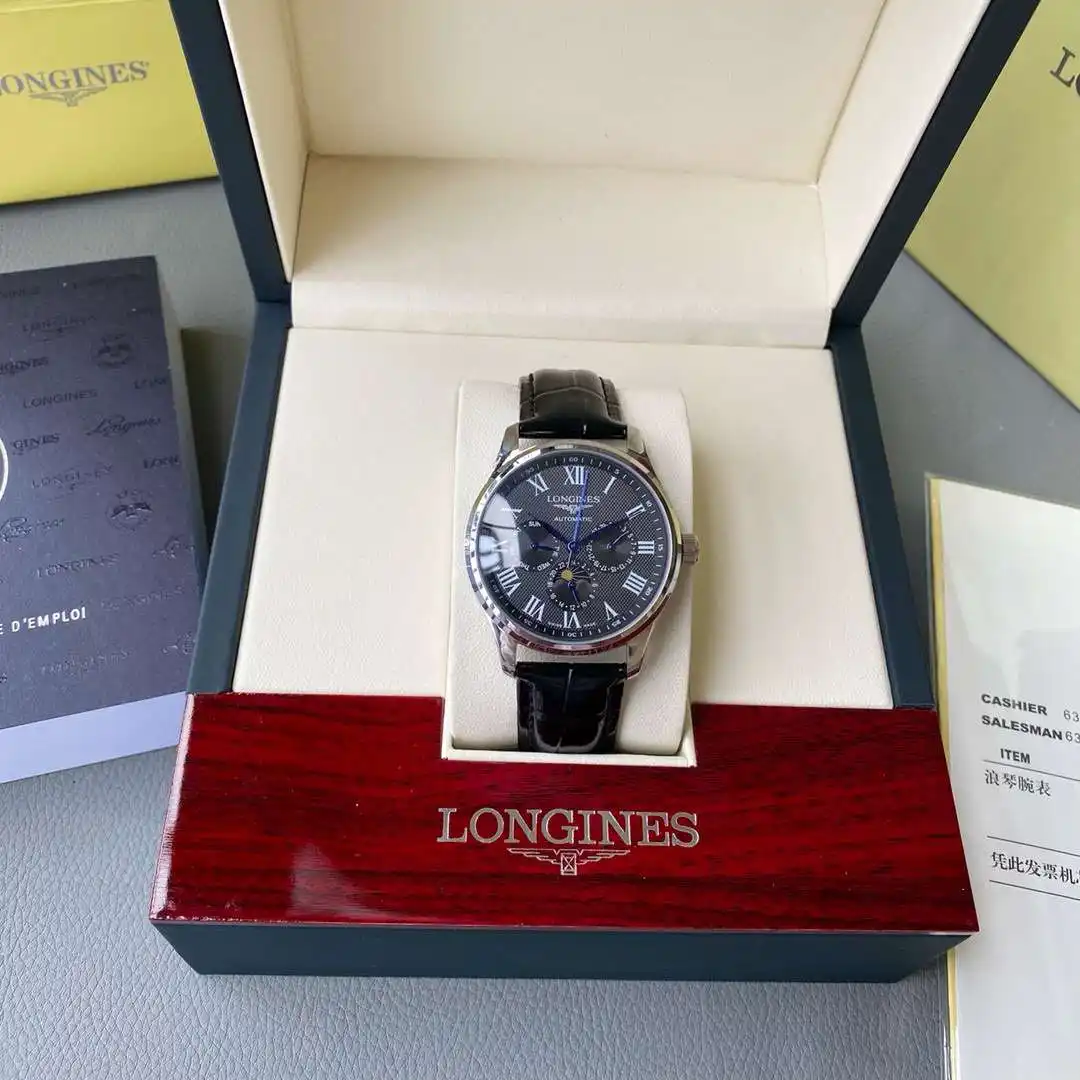 General Watches Watch Men's watch with original fully automatic mechanical movement, top-grade 316 stainless steel case and strap, mineral super mirror, diameter 40mm KK04450 4 view 6