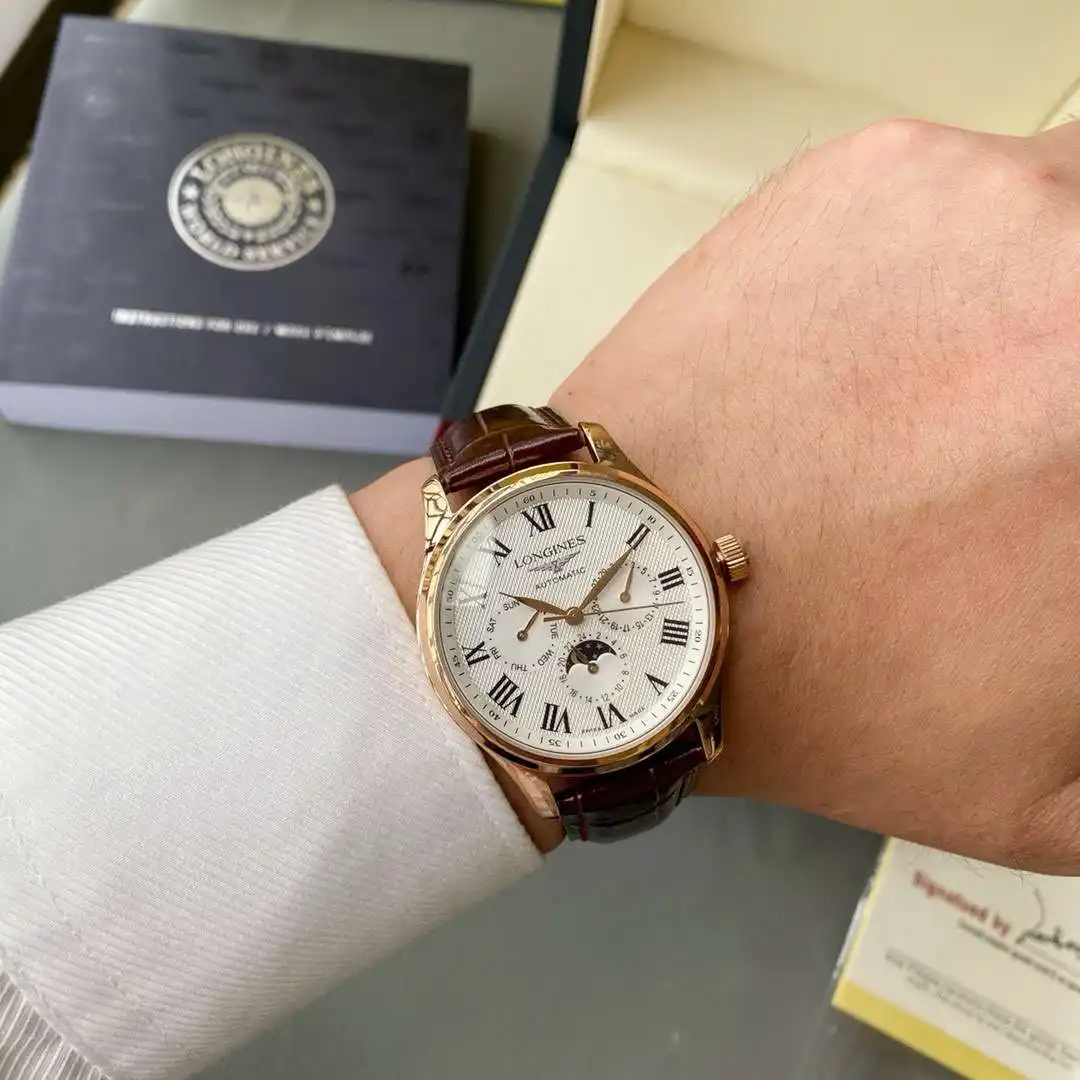 General Watches Watch Men's watch with original fully automatic mechanical movement, top-grade 316 stainless steel case and strap, mineral super mirror, diameter 40mm KK04450 4 view 7