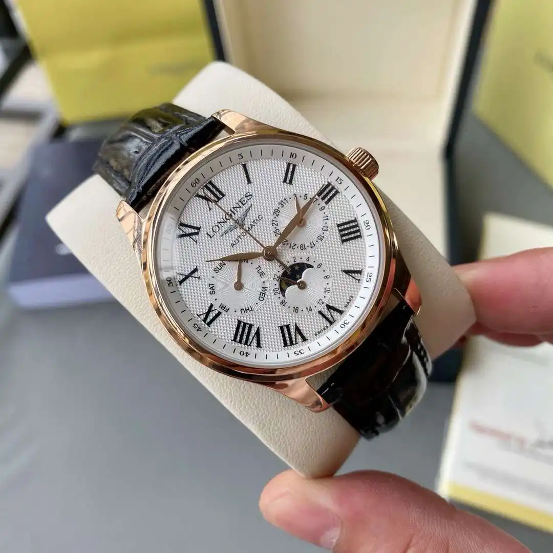 General Watches Watch Men's watch with original fully automatic mechanical movement, top-grade 316 stainless steel case and strap, mineral super mirror, diameter 40mm KK04450 4 view 8