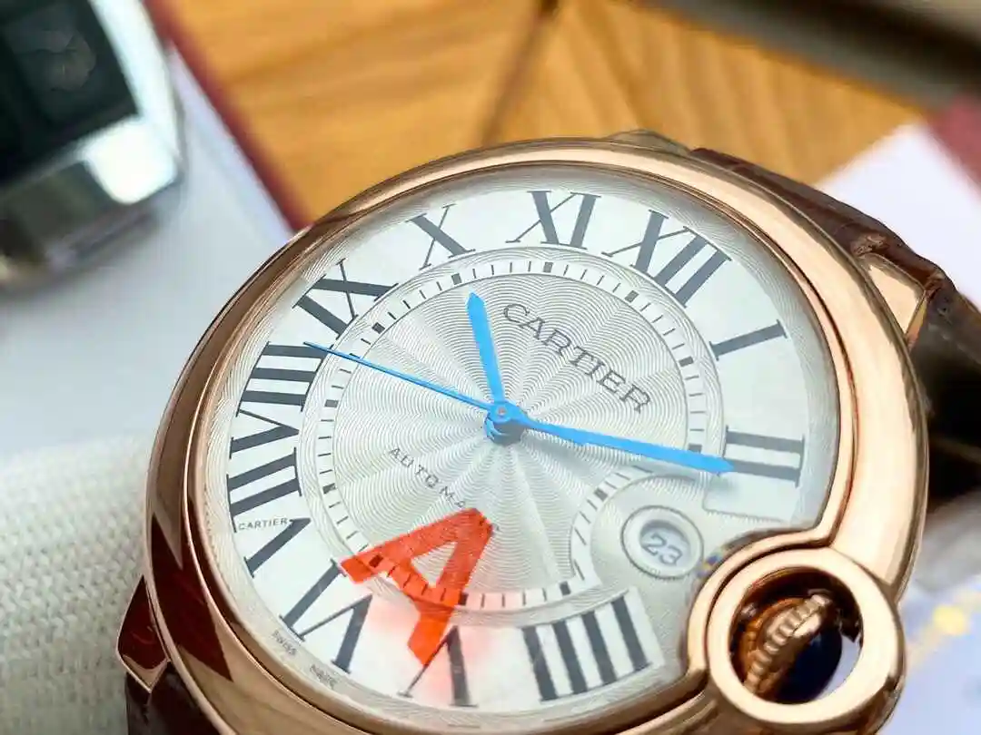 General Watches Cartier Watch Men's Watch Paired with Original Fully Automatic Mechanical Movement Top Grade 316 Precision Steel Case with Mineral Super Strong Mirror Diameter 40mm KK03050 view 5