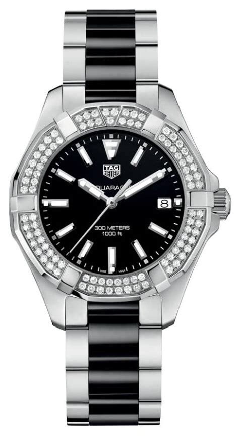 TAG Heuer Aquaracer Ceramic Quartz 35mm Watch view 5