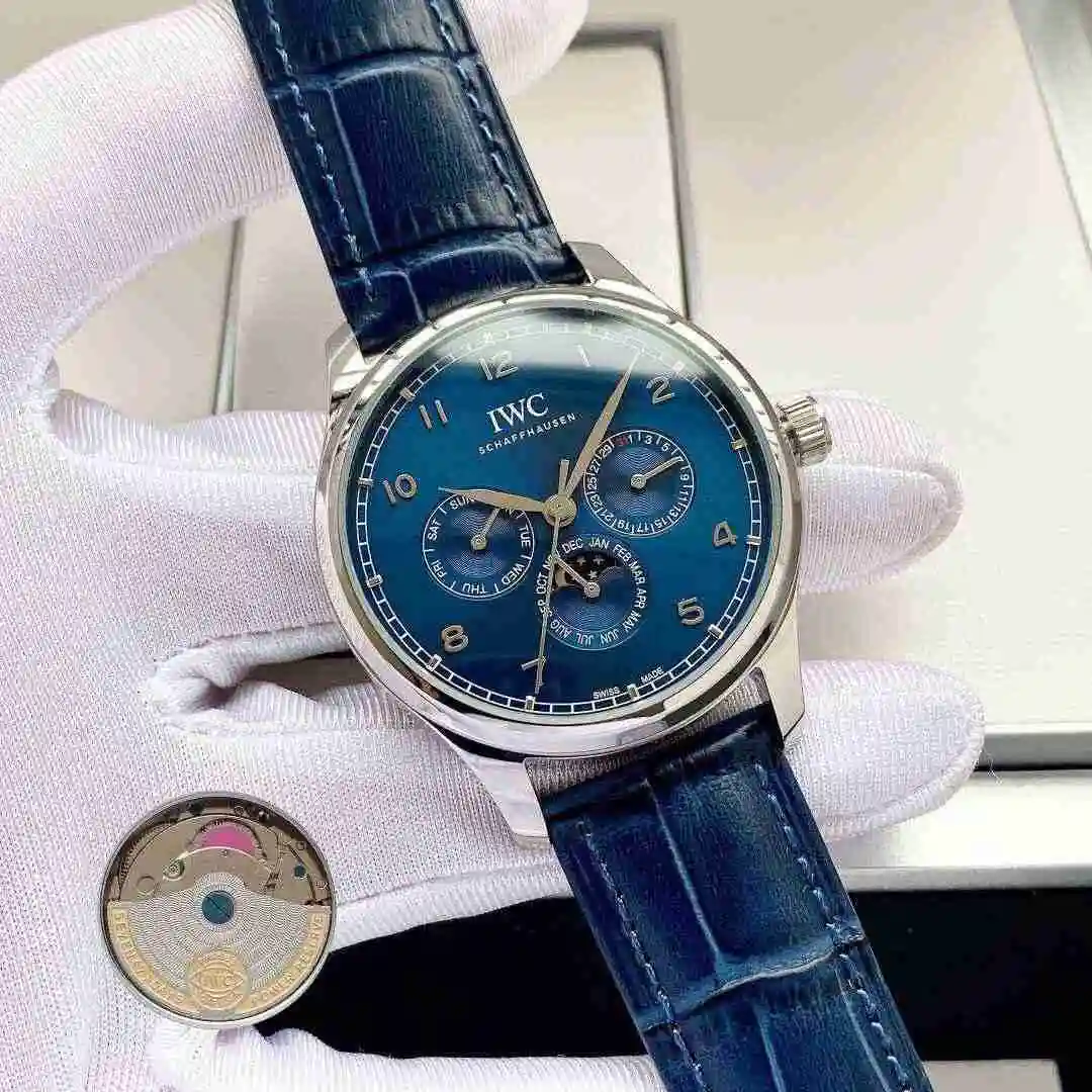 General Watches IWC Wanguo Watch Men's Watch Paired with Original Fully Automatic Mechanical Movement Top Grade 316 Precision Steel Case with Mineral Super Strong Mirror Diameter 40mm KK04300 1 view 5