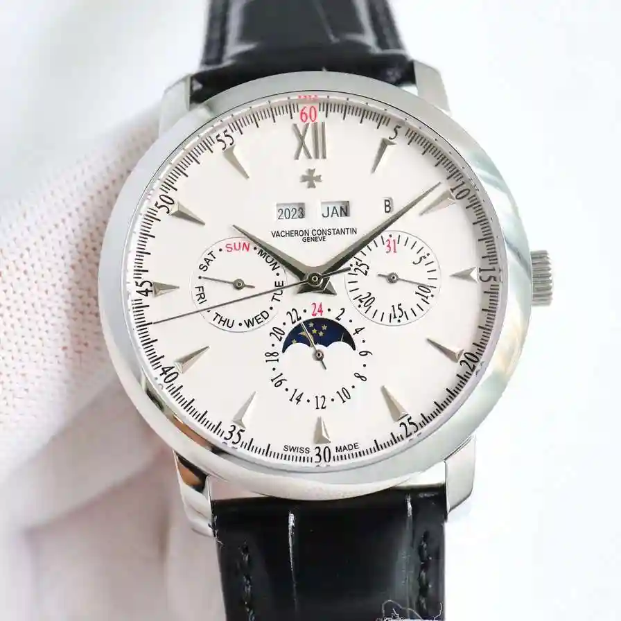 General Watches Vacheron Constantin Jiangshi @ Danton Watch Men's Watch Paired with Original Fully Automatic Mechanical Movement Top Grade 316 Precision Steel Case with Mineral Super Strong Mirror Diameter 40mm KK012500 view 7