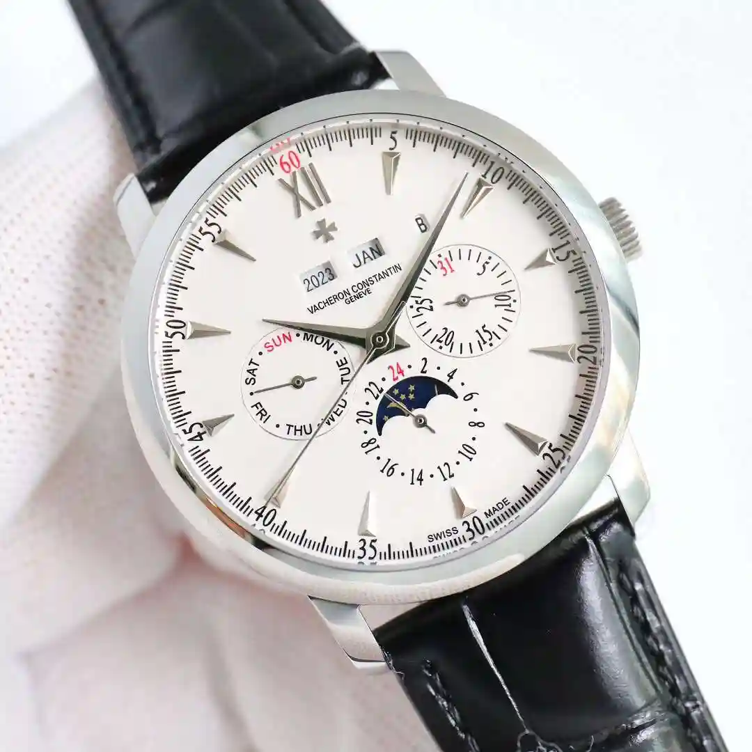 General Watches Vacheron Constantin Jiangshi @ Danton Watch Men's Watch Paired with Original Fully Automatic Mechanical Movement Top Grade 316 Precision Steel Case with Mineral Super Strong Mirror Diameter 40mm KK012500 view 8
