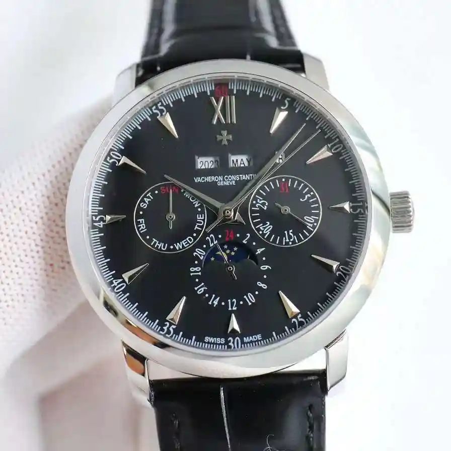 General Watches Vacheron Constantin Jiangshi @ Danton Watch Men's Watch Paired with Original Fully Automatic Mechanical Movement Top Grade 316 Precision Steel Case with Mineral Super Strong Mirror Diameter 40mm KK012500 view 9