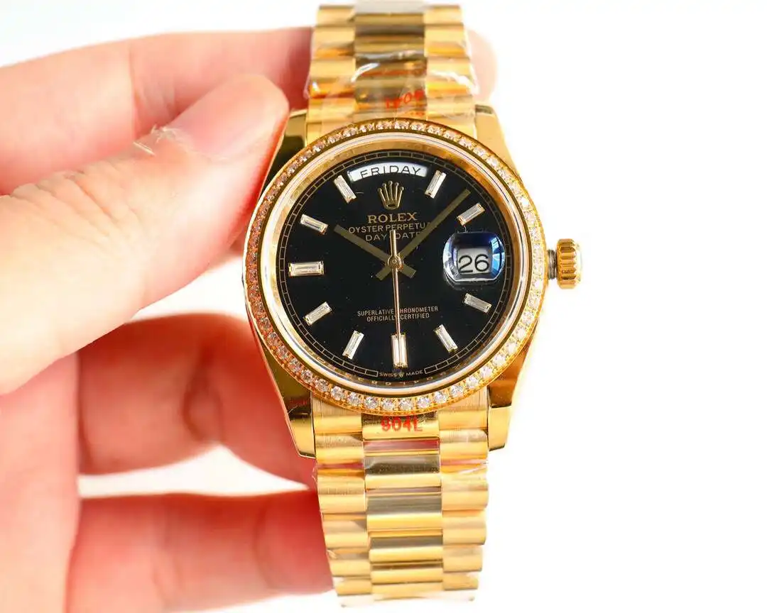 General Watches Rolex watches men's watch with original fully automatic mechanical movement top 316 stainless steel case strap mineral super mirror diameter 36mm KK010500 view 7