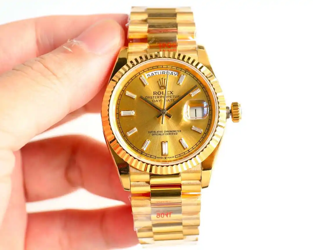 General Watches Rolex watches men's watch with original fully automatic mechanical movement top 316 stainless steel case strap mineral super mirror diameter 36mm KK010500 view 9
