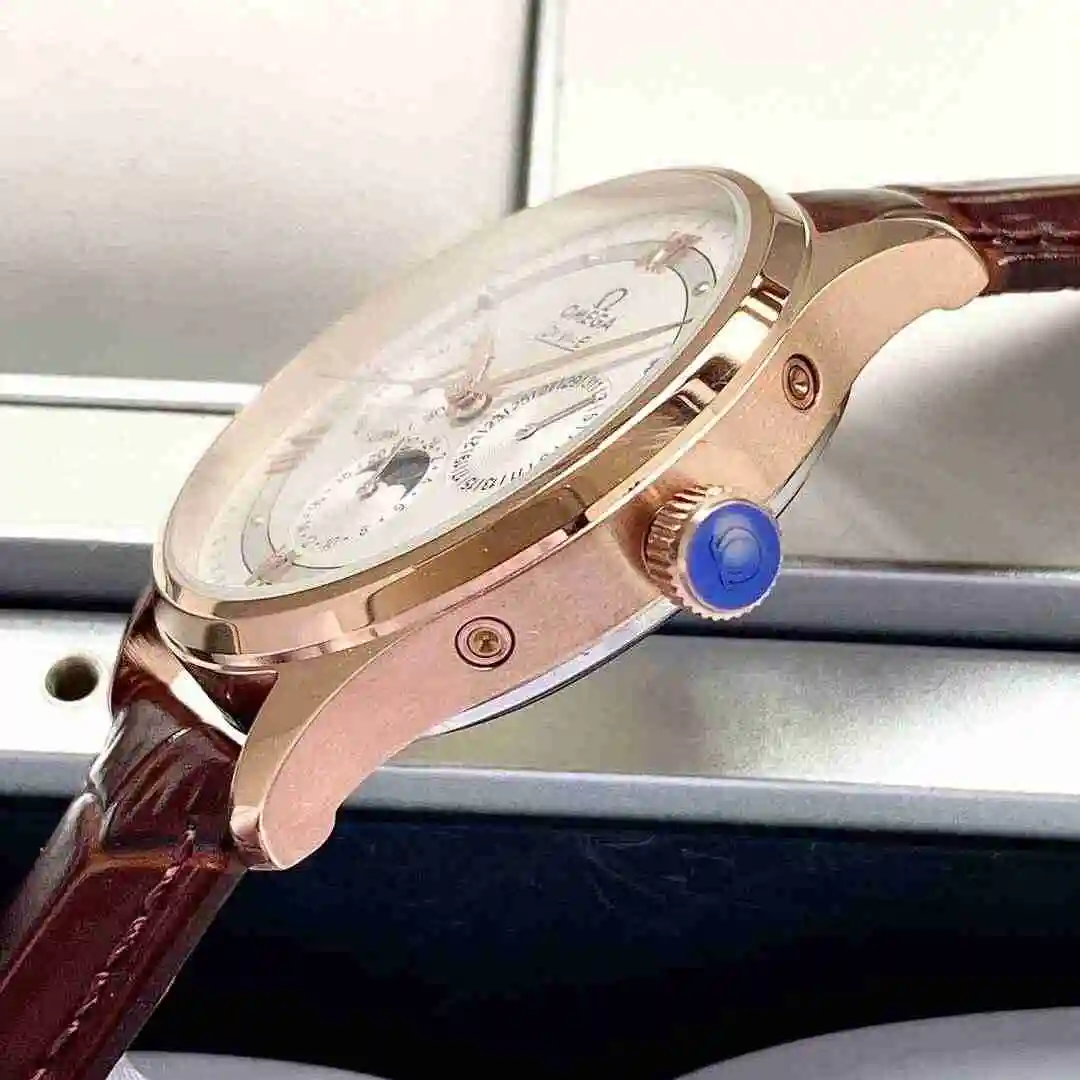 General Watches Omega Watch Men's Watch Paired with Original Fully Automatic Mechanical Movement Top Grade 316 Precision Steel Case with Mineral Super Strong Mirror Diameter 40mm KK04850 2 view 3