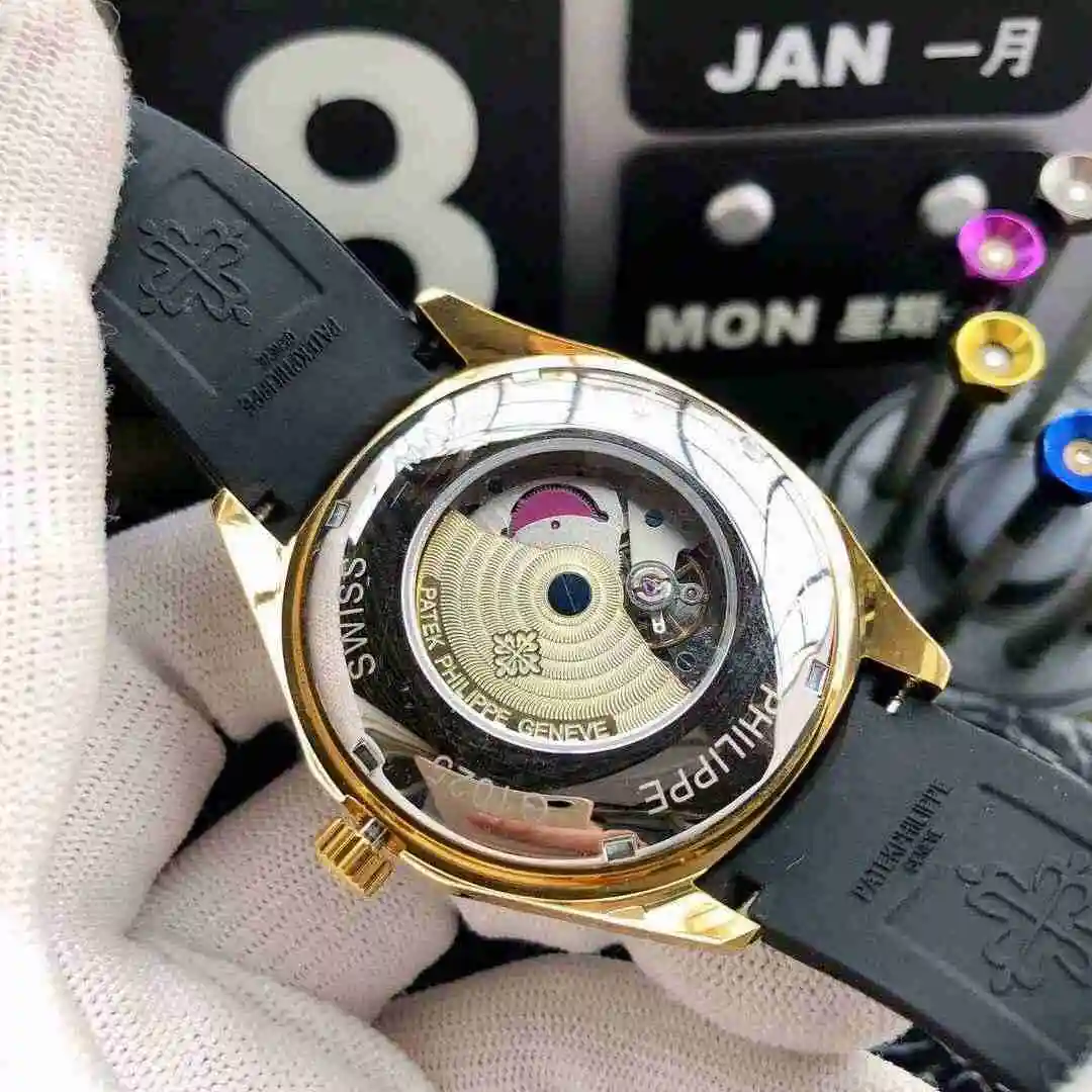 General Watches Patek Philippe Watch Men's Watch Paired with Original Fully Automatic Mechanical Movement Top Grade 316 Precision Steel Case Case with Mineral Super Strong Mirror Diameter 40mm KK05250 1 view 3