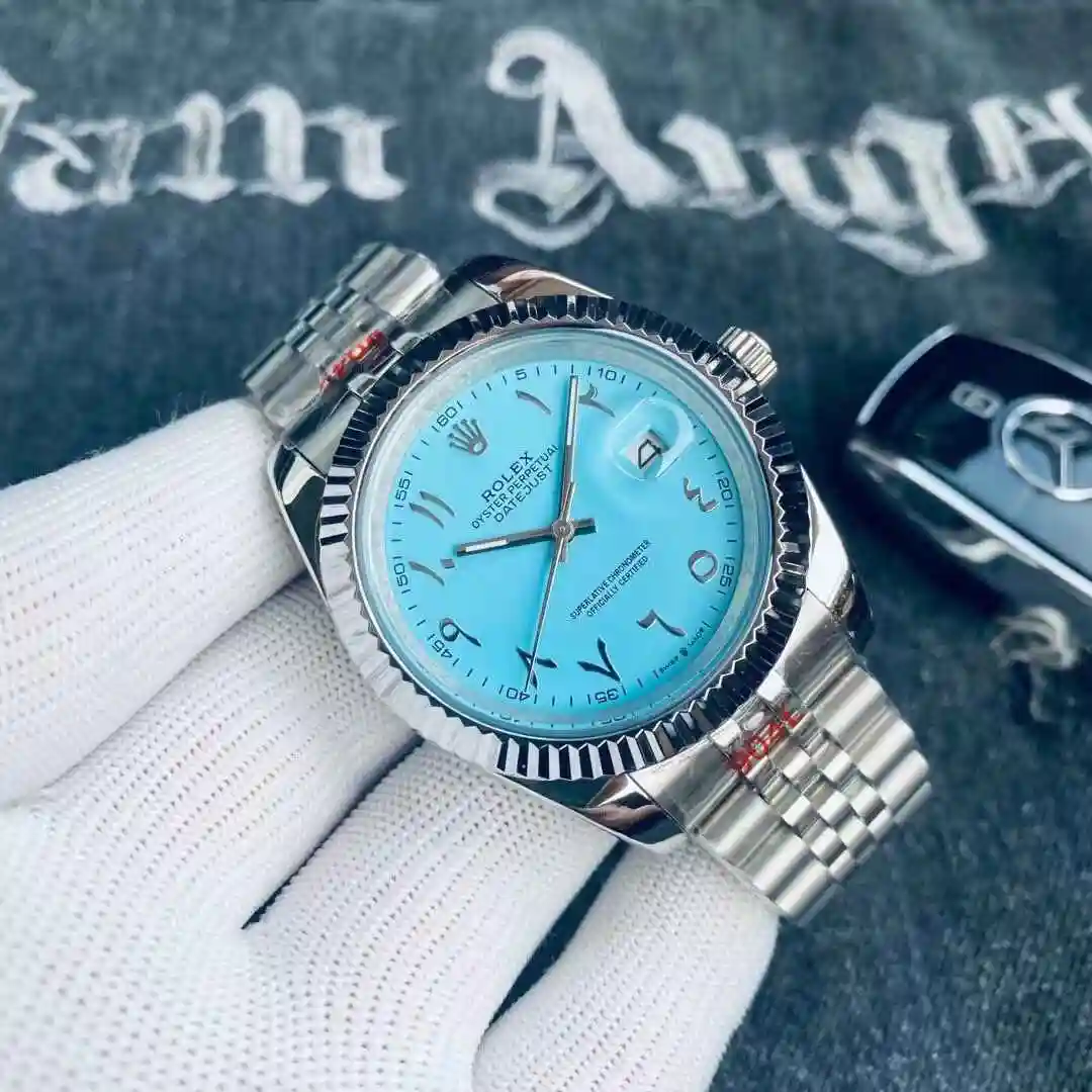 General Watches Rolex Watch Men's Watch Paired with Original Fully Automatic Mechanical Movement Top Grade 316 Precision Steel Case with Mineral Super Strong Mirror Diameter 41mm KK00 view 6