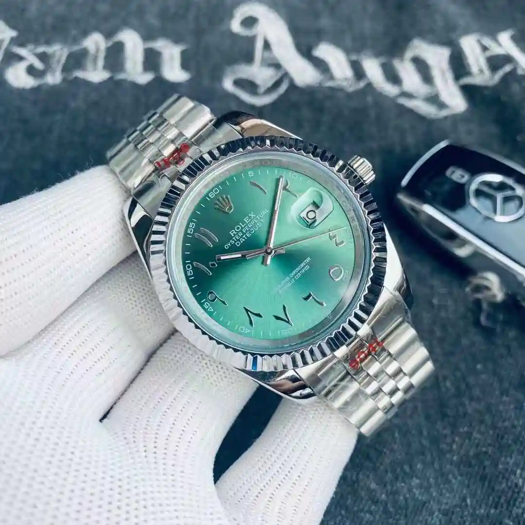 General Watches Rolex Watch Men's Watch Paired with Original Fully Automatic Mechanical Movement Top Grade 316 Precision Steel Case with Mineral Super Strong Mirror Diameter 41mm KK00 view 7