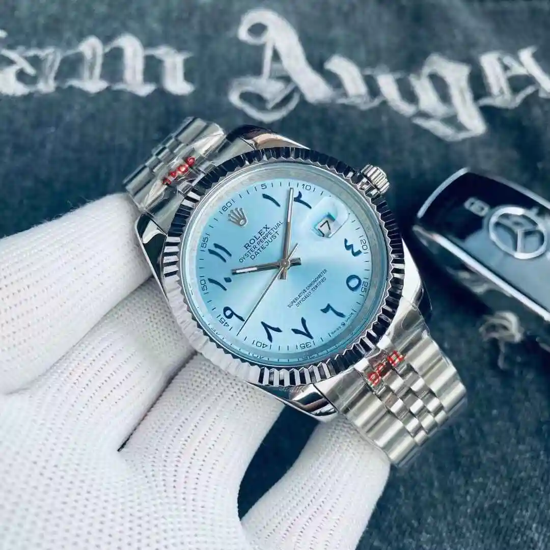 General Watches Rolex Watch Men's Watch Paired with Original Fully Automatic Mechanical Movement Top Grade 316 Precision Steel Case with Mineral Super Strong Mirror Diameter 41mm KK00 view 9