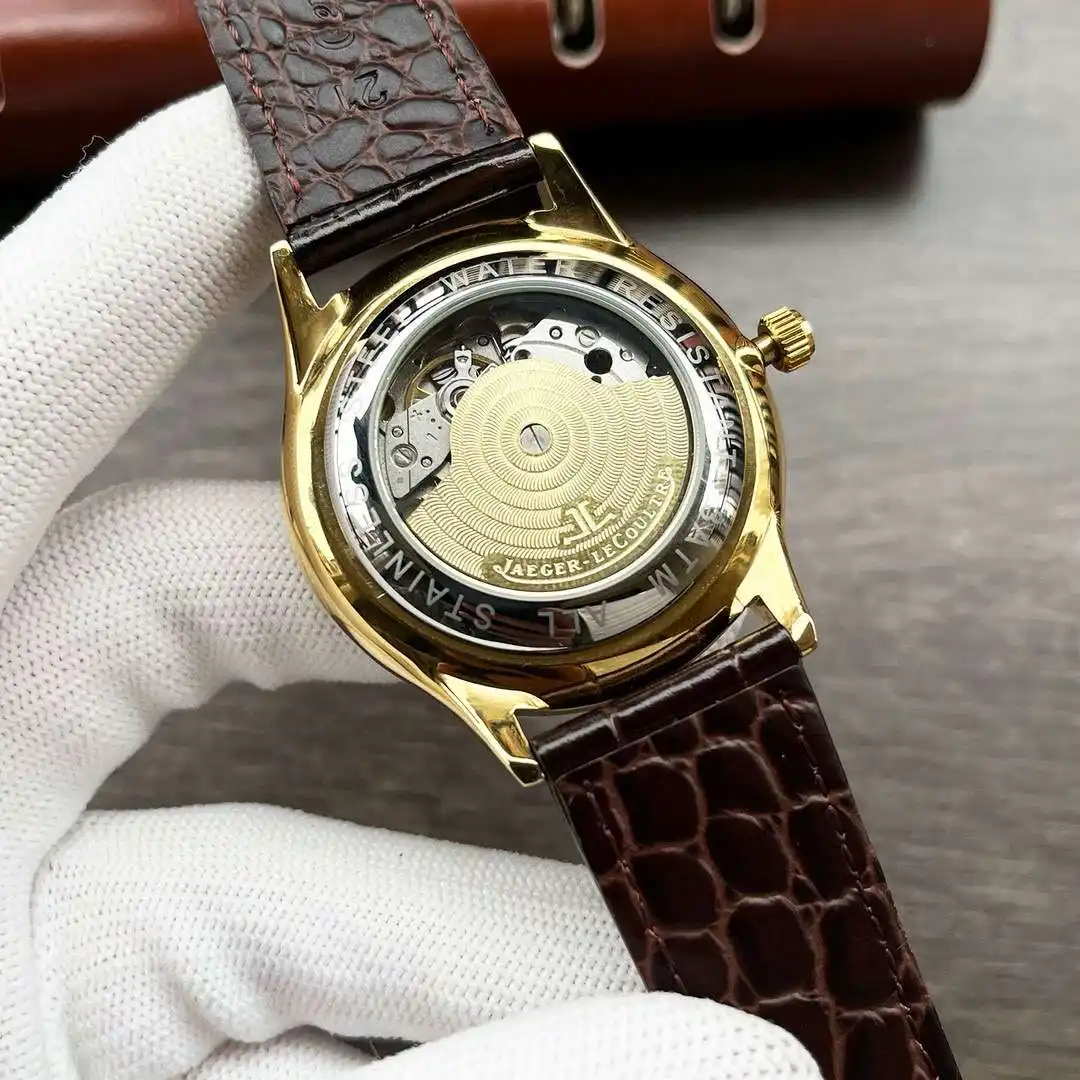 General Watches Jaeger-LeCoultre Watch JI@ men's watch with original fully automatic mechanical movement, top-grade 316 stainless steel case and strap, mineral super mirror, diameter 42mm KK04350 view 3