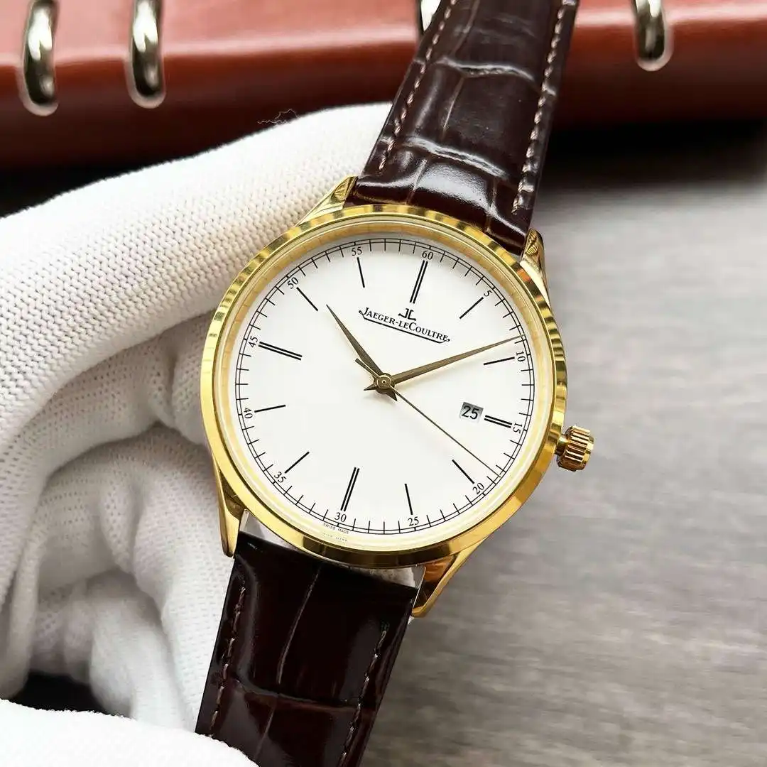 General Watches Jaeger-LeCoultre Watch JI@ men's watch with original fully automatic mechanical movement, top-grade 316 stainless steel case and strap, mineral super mirror, diameter 42mm KK04350 view 9