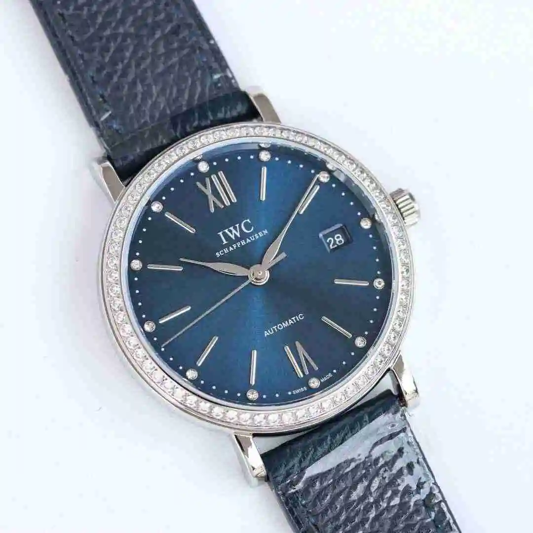 General Watches IWC Wanguo Watch Men's Watch Paired with Original Fully Automatic Mechanical Movement Top Grade 316 Precision Steel Case with Mineral Super Strong Mirror Diameter 37mm kk09800 1 view 7