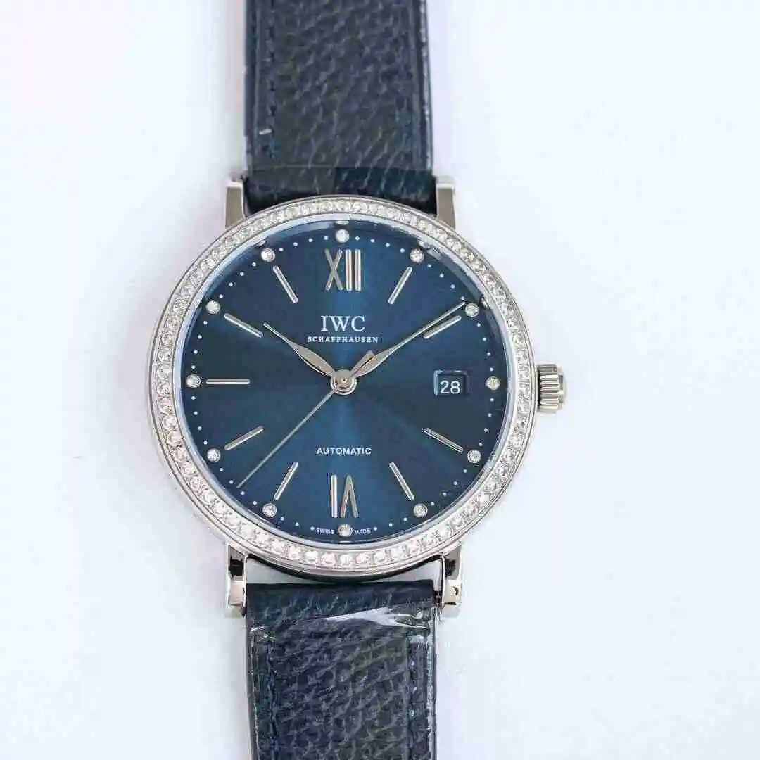 General Watches IWC Wanguo Watch Men's Watch Paired with Original Fully Automatic Mechanical Movement Top Grade 316 Precision Steel Case with Mineral Super Strong Mirror Diameter 37mm kk09800 1 view 8