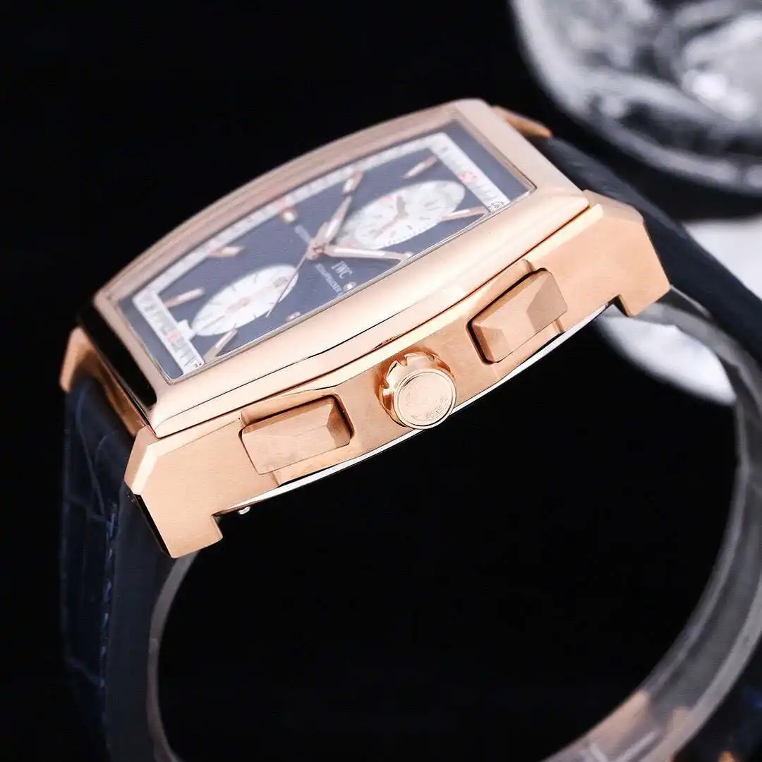 General Watches IWC men's watch with original fully automatic mechanical movement, top 316 stainless steel case and strap, mineral super mirror, diameter 43mm KK08500 3 view 4