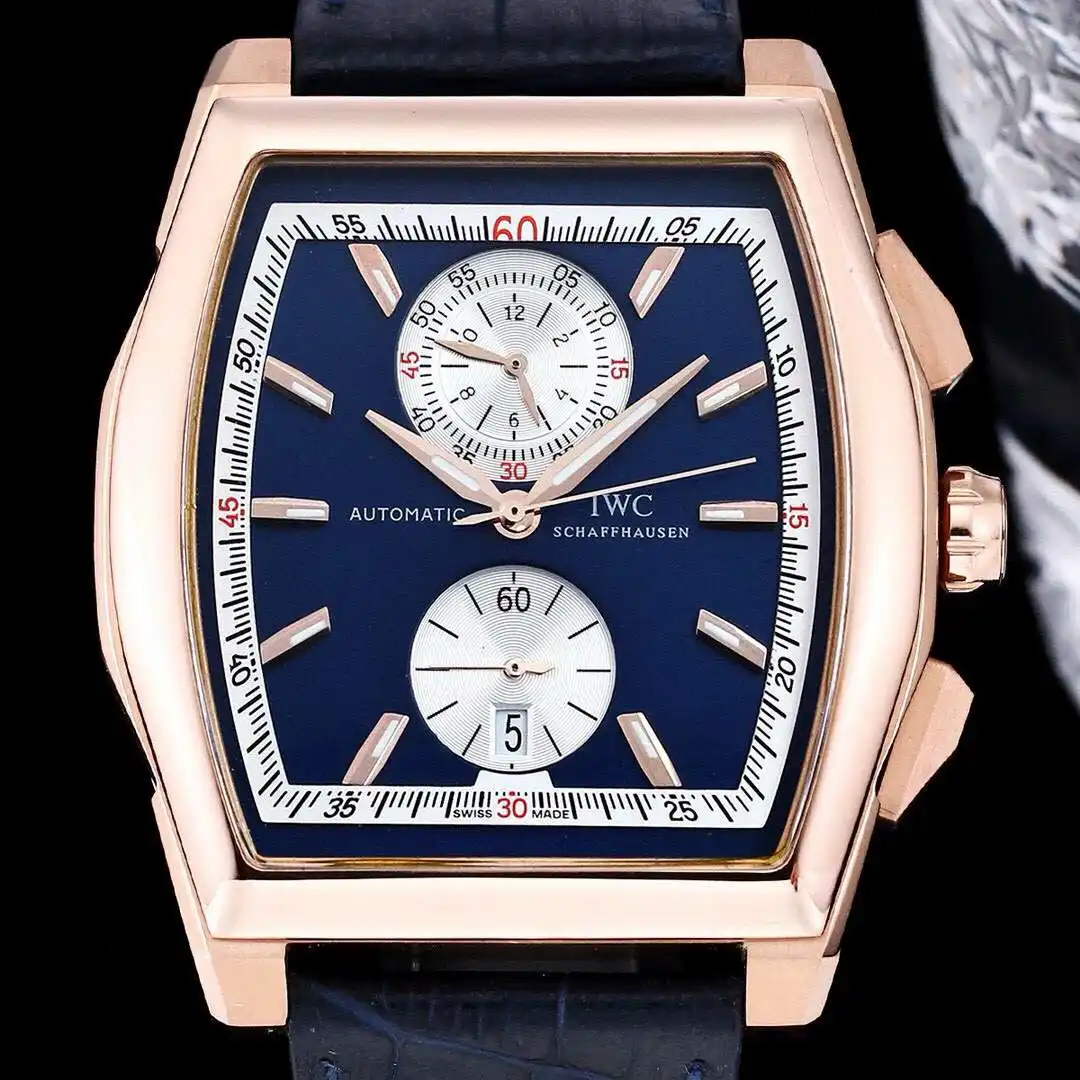General Watches IWC men's watch with original fully automatic mechanical movement, top 316 stainless steel case and strap, mineral super mirror, diameter 43mm KK08500 3 view 8