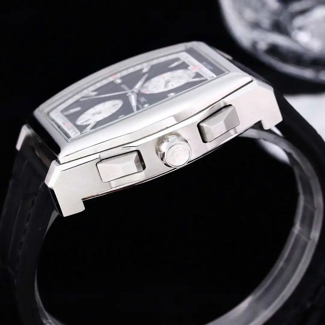 General Watches IWC men's watch with original fully automatic mechanical movement, top 316 stainless steel case and strap, mineral super mirror, diameter 43mm KK08500 2 view 5