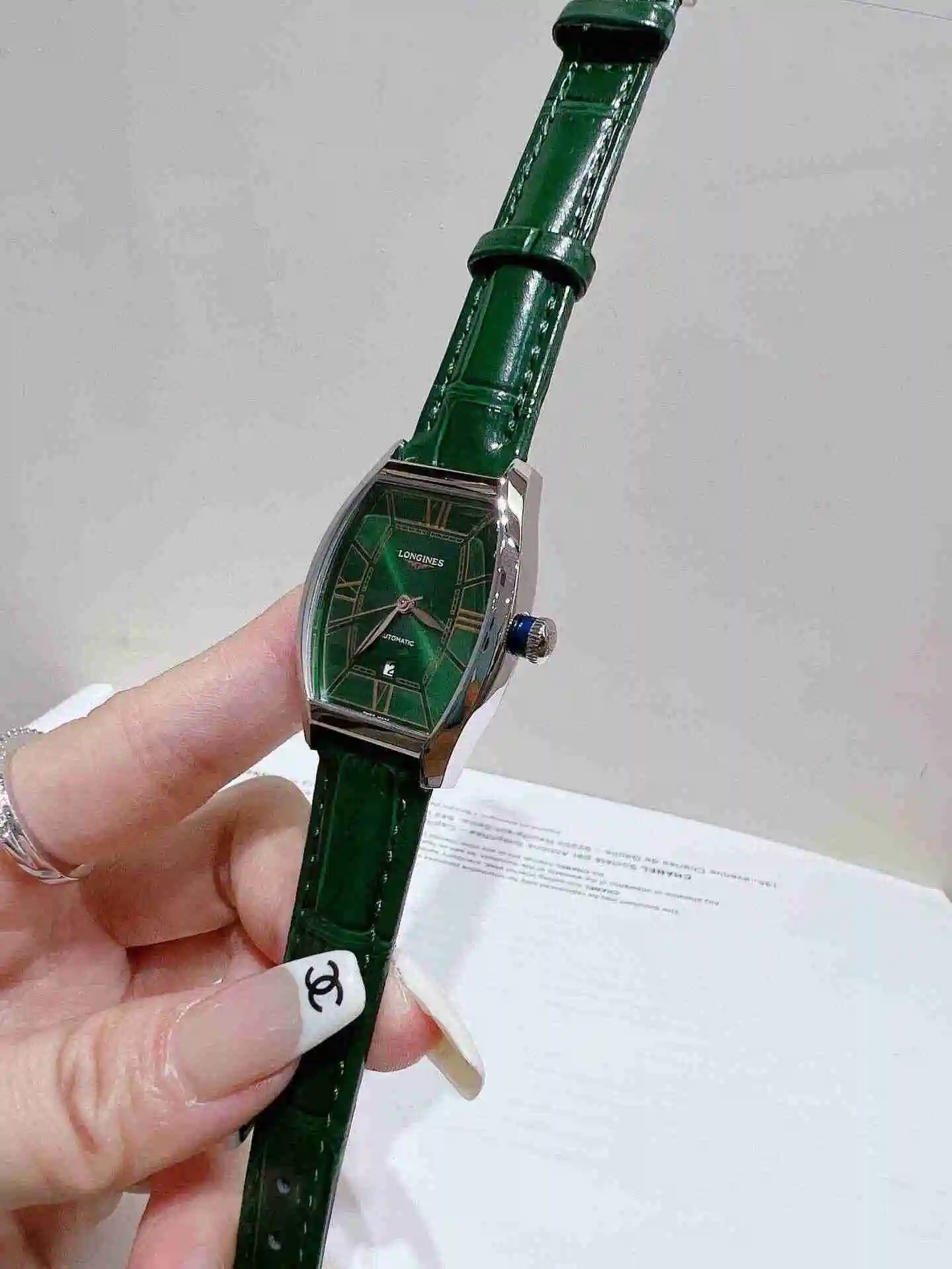General Watches Longines Watch Women's Watch Paired with Original Fully Automatic Mechanical Movement Top grade 316 Precision Steel Case with Mineral Super Strong Mirror Diameter 26mm KK02450 3 view 5