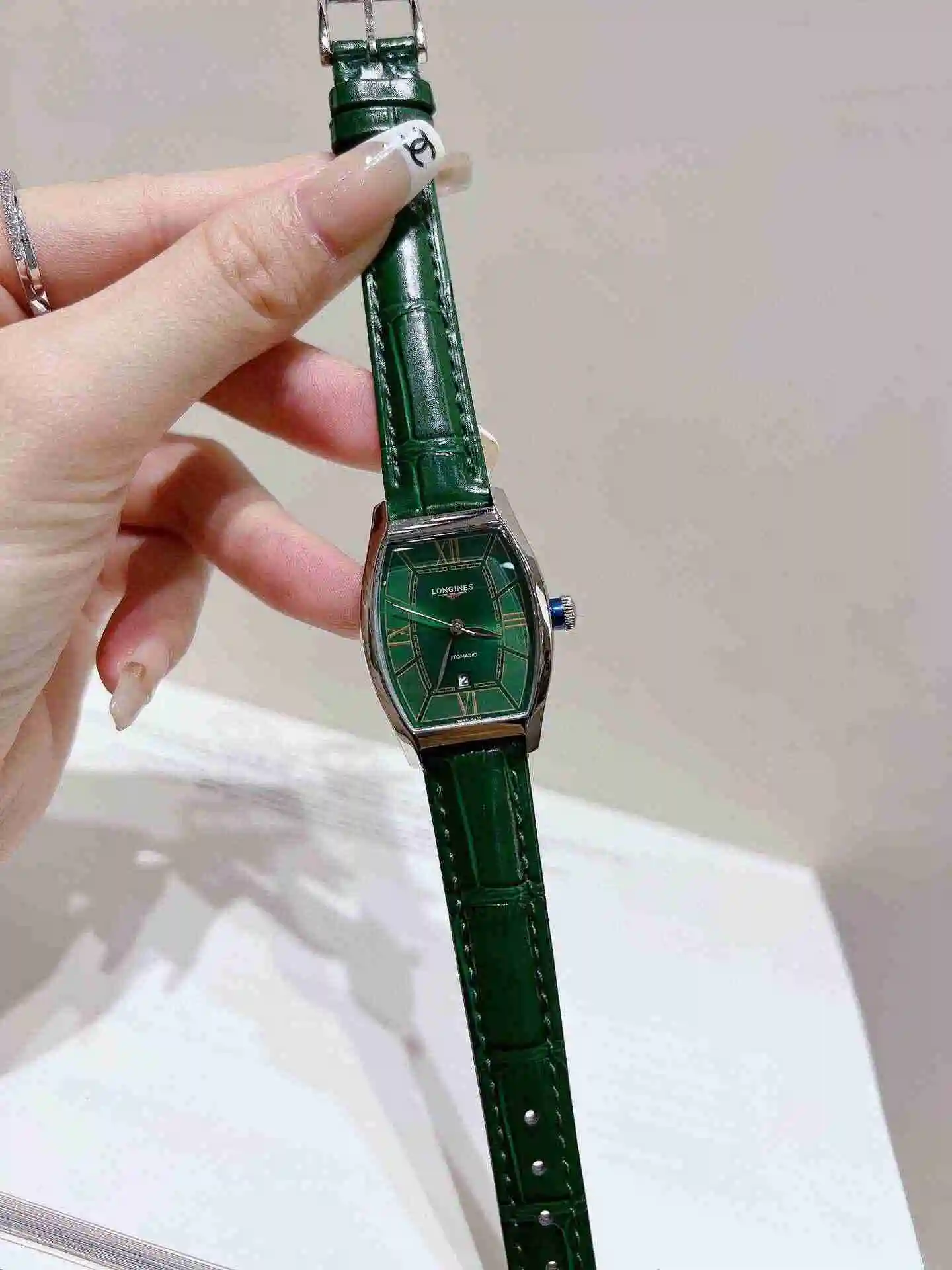 General Watches Longines Watch Women's Watch Paired with Original Fully Automatic Mechanical Movement Top grade 316 Precision Steel Case with Mineral Super Strong Mirror Diameter 26mm KK02450 3 view 7