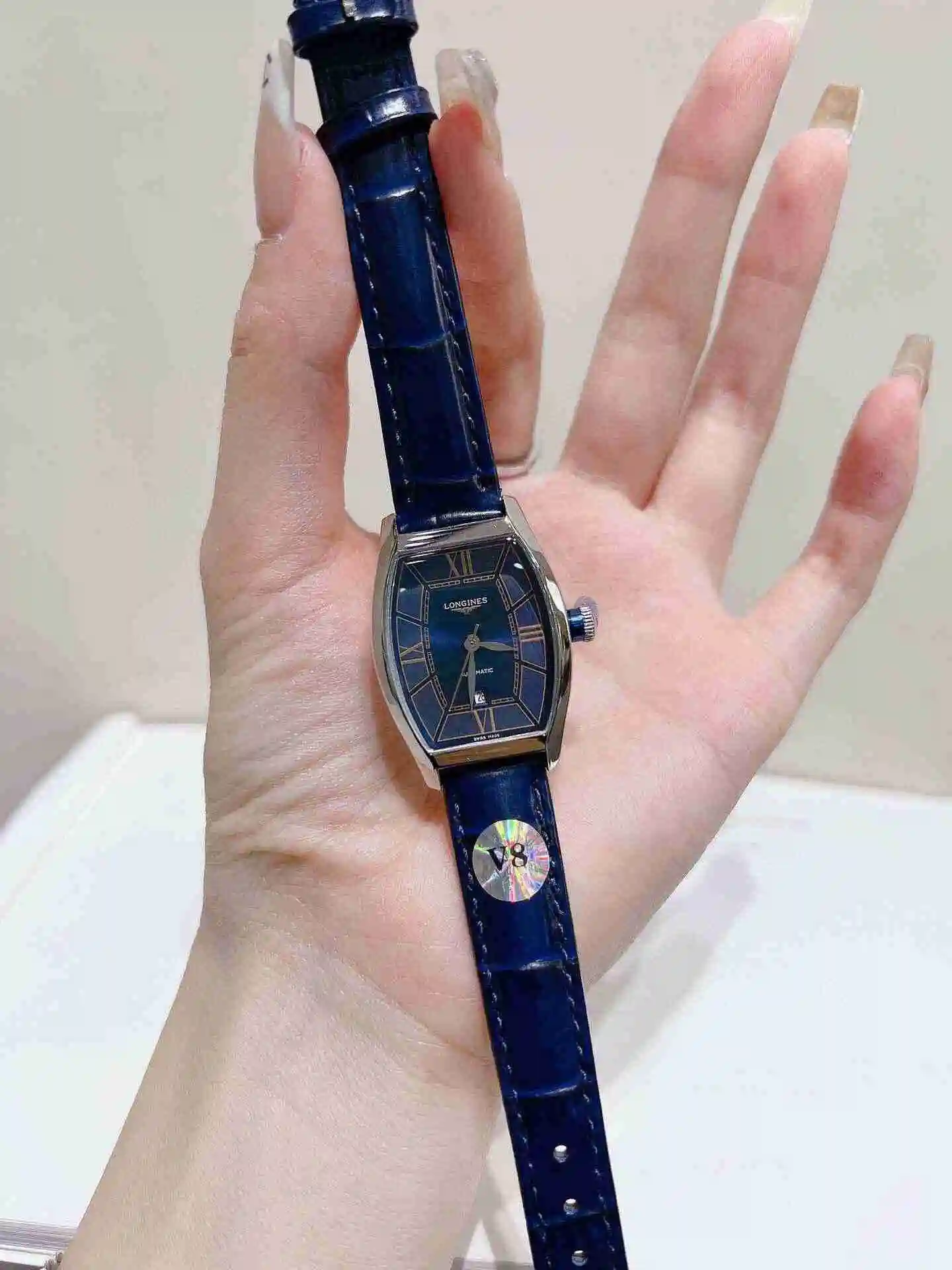 General Watches Longines Watch Women's Watch Paired with Original Fully Automatic Mechanical Movement Top grade 316 Precision Steel Case with Mineral Super Strong Mirror Diameter 26mm KK02450 3 view 9