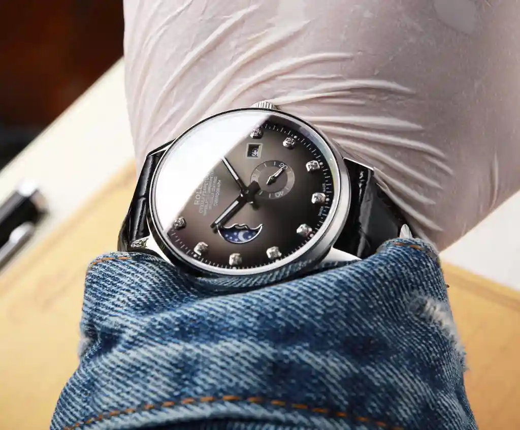 General Watches Rolex watch men's watch with original fully automatic mechanical movement top 316 stainless steel case strap mineral super mirror diameter 39mm KK06350 5 view 6