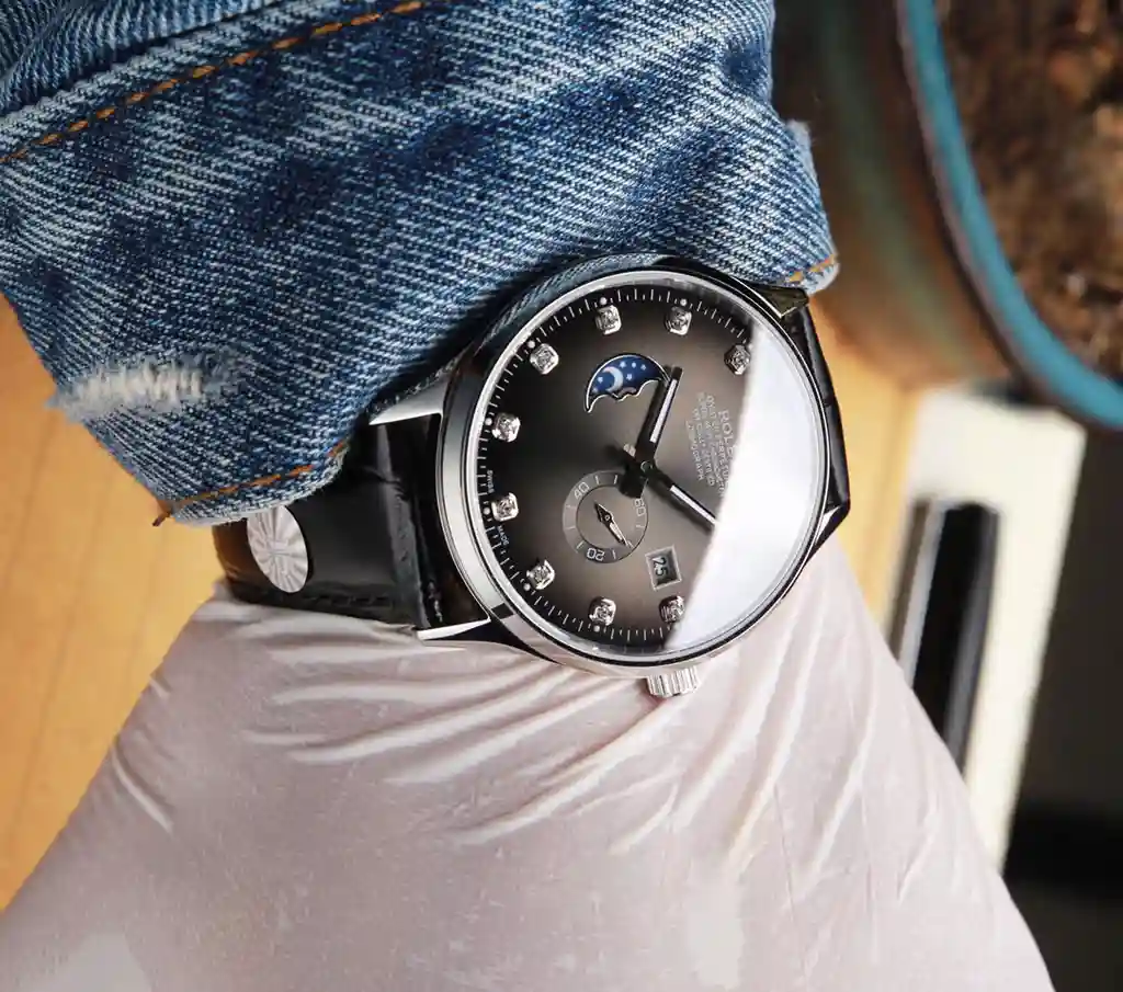 General Watches Rolex watch men's watch with original fully automatic mechanical movement top 316 stainless steel case strap mineral super mirror diameter 39mm KK06350 5 view 7
