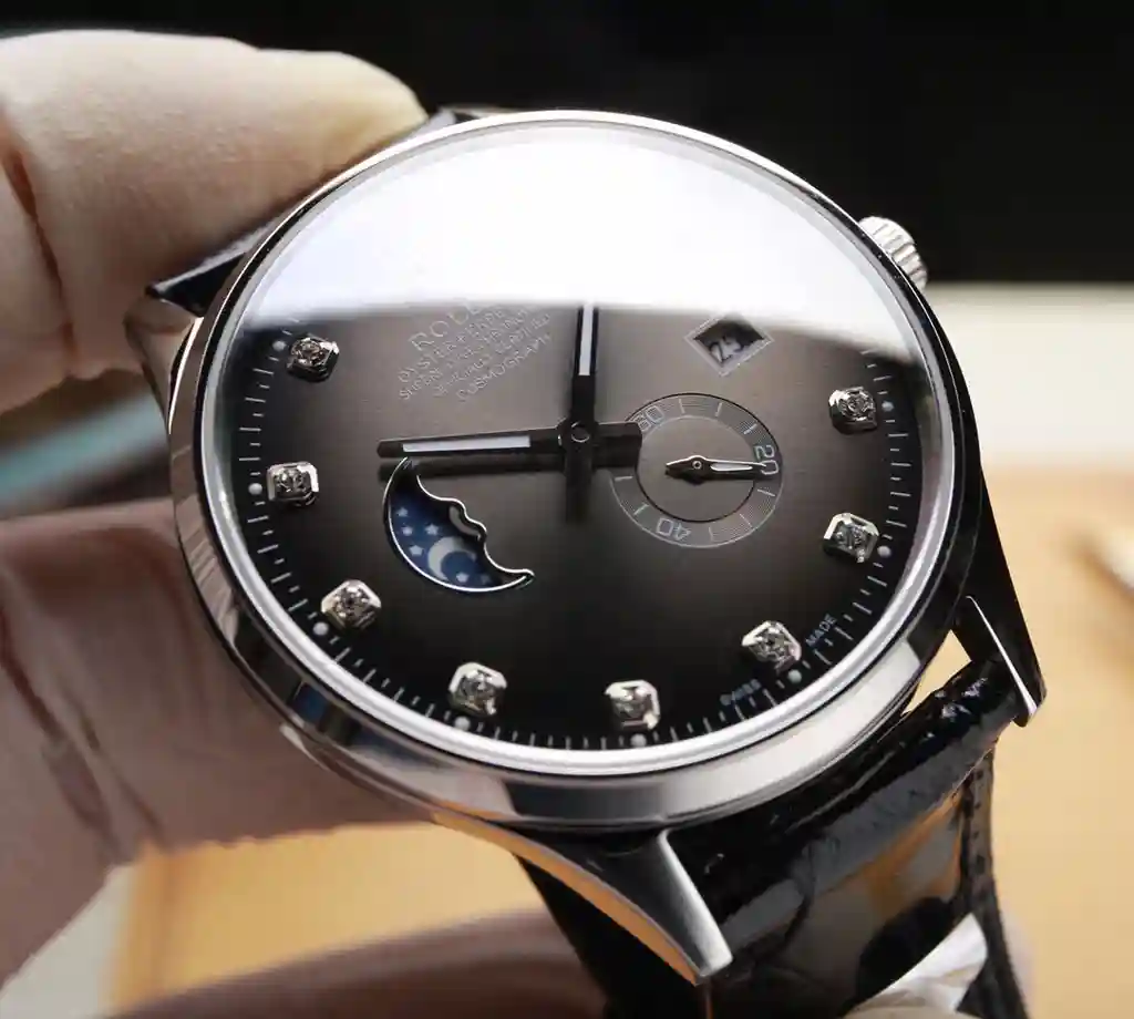 General Watches Rolex watch men's watch with original fully automatic mechanical movement top 316 stainless steel case strap mineral super mirror diameter 39mm KK06350 5 view 8