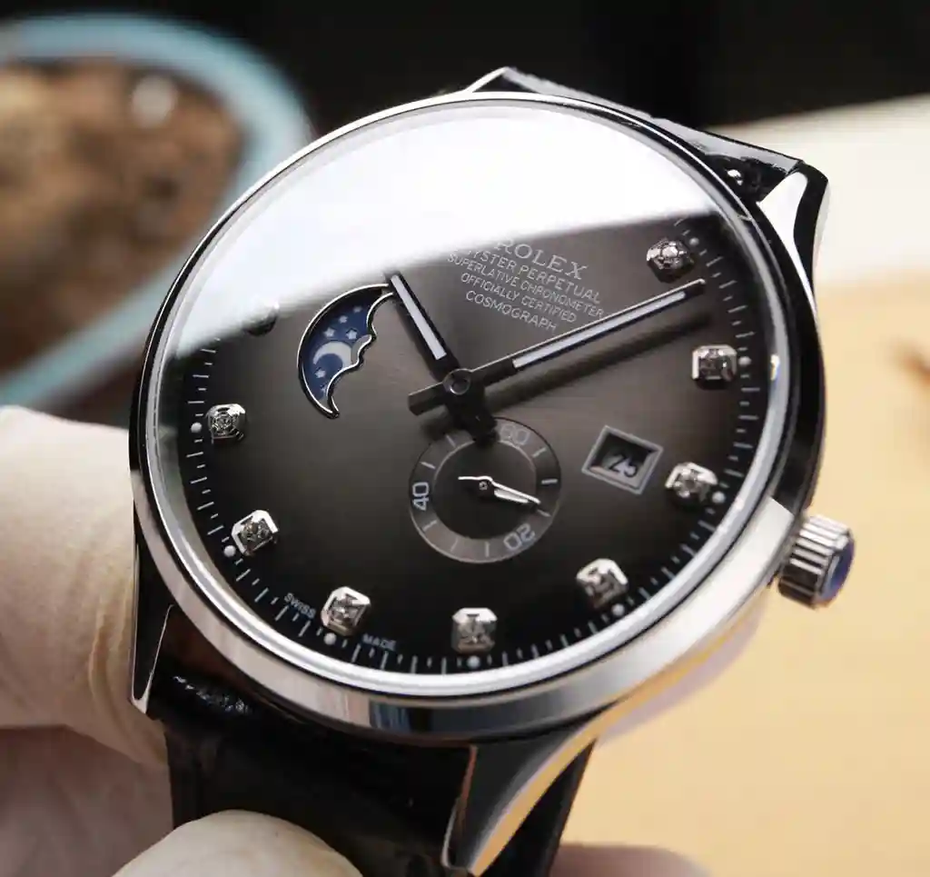 General Watches Rolex watch men's watch with original fully automatic mechanical movement top 316 stainless steel case strap mineral super mirror diameter 39mm KK06350 5 view 9