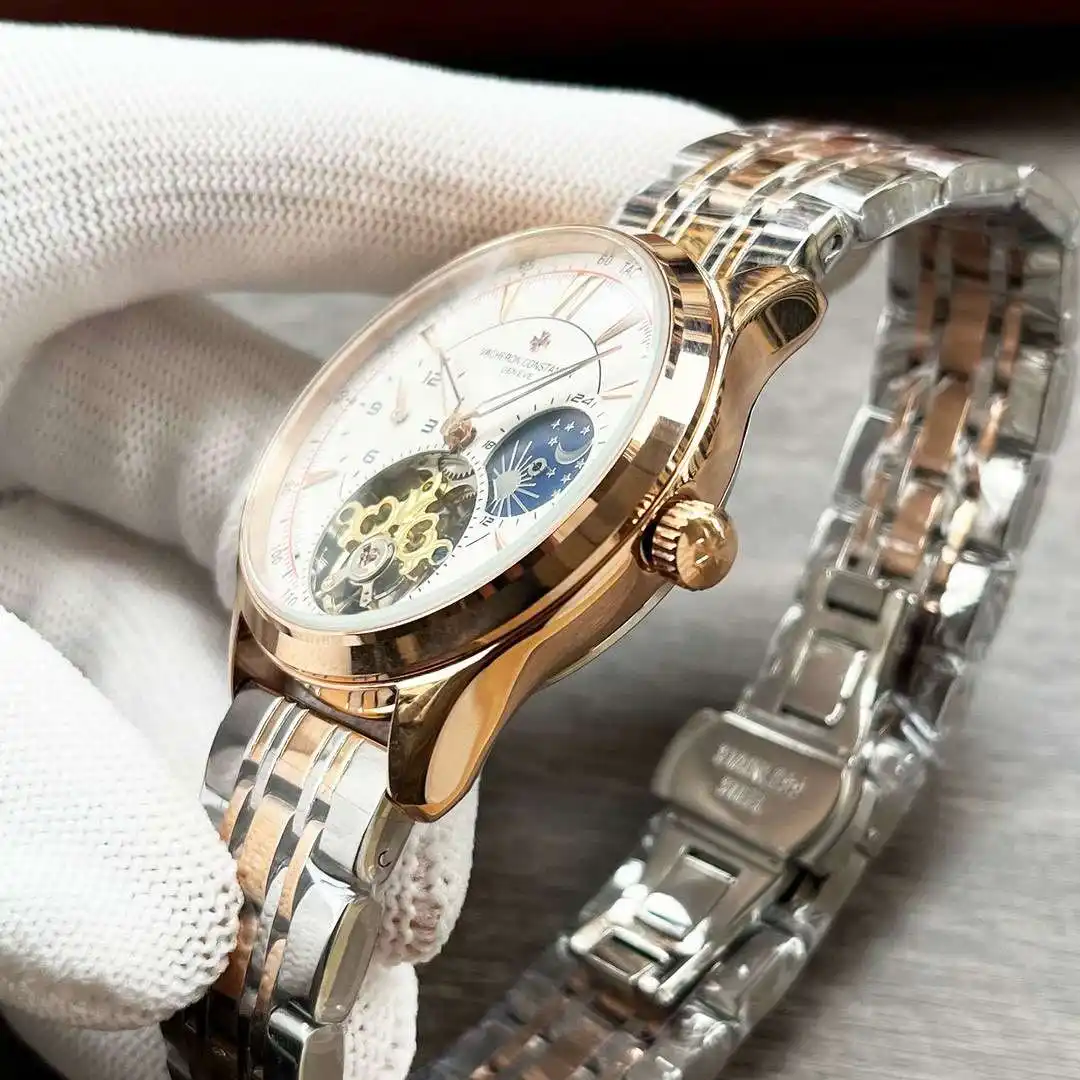 General Watches Vacheron Constantin Watch Jiang@Dun men's watch with original fully automatic mechanical movement, top-grade 316 stainless steel case and strap, mineral super mirror, diameter 42mm KK04050 2 view 4