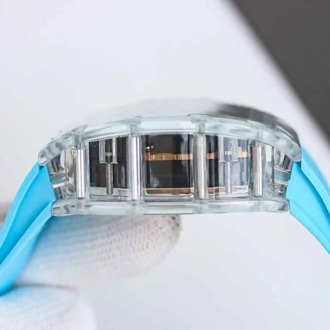 General Watches Richard Mille Richard Miller Watch Men's Watch Paired with Original Fully Automatic Mechanical Movement Top Grade 316 Precision Steel Case with Mineral Super Strong Mirror Diameter 47mm kk view 6