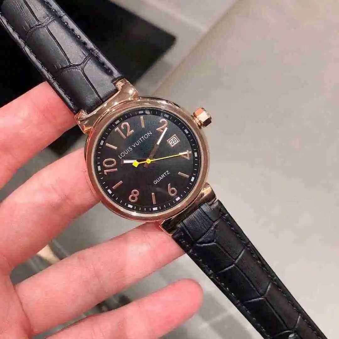General Watches LV watch for men with original fully automatic mechanical movement, top grade 316 precision steel case with mineral super strong mirror diameter of 39mm KK02750 view 4