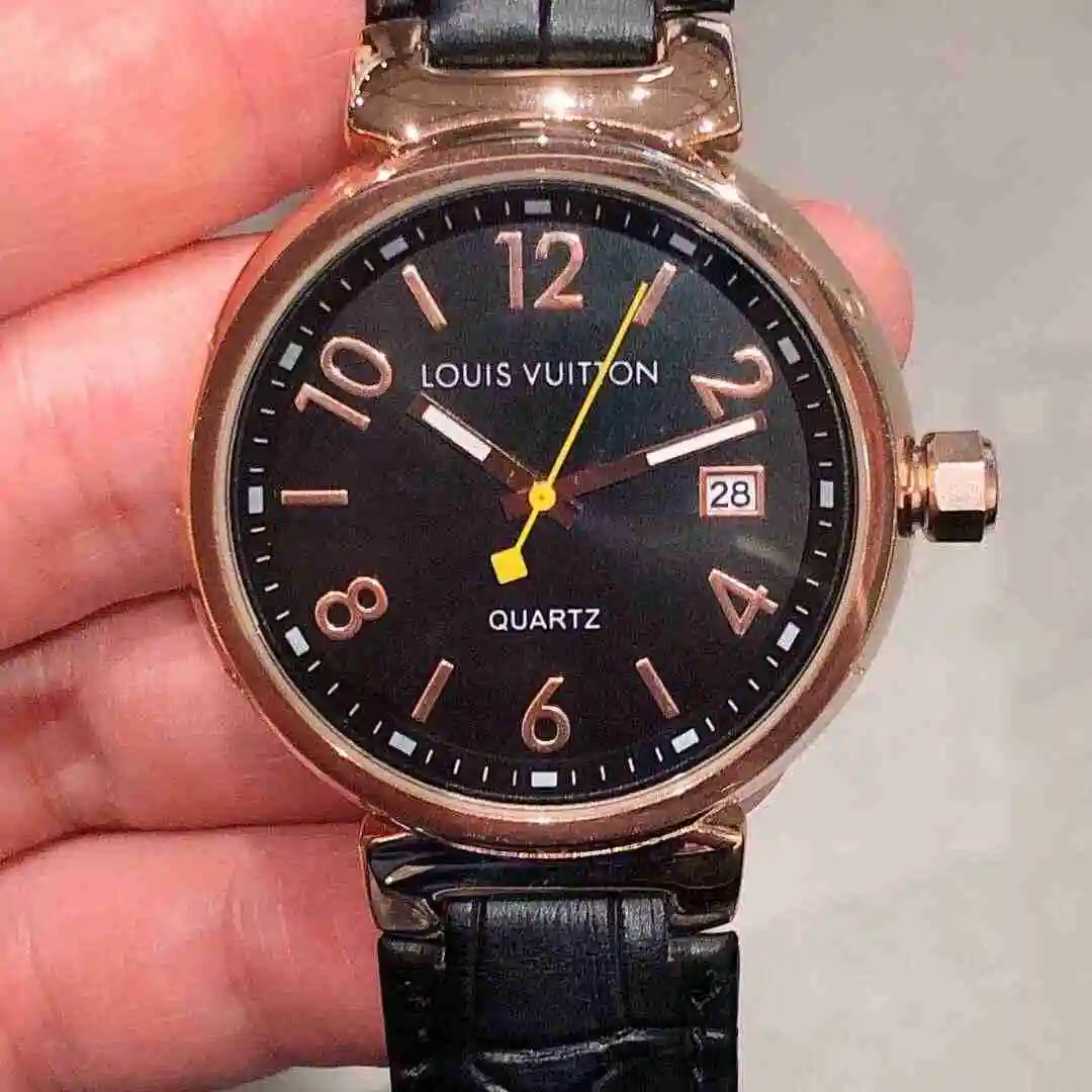 General Watches LV watch for men with original fully automatic mechanical movement, top grade 316 precision steel case with mineral super strong mirror diameter of 39mm KK02750 view 5