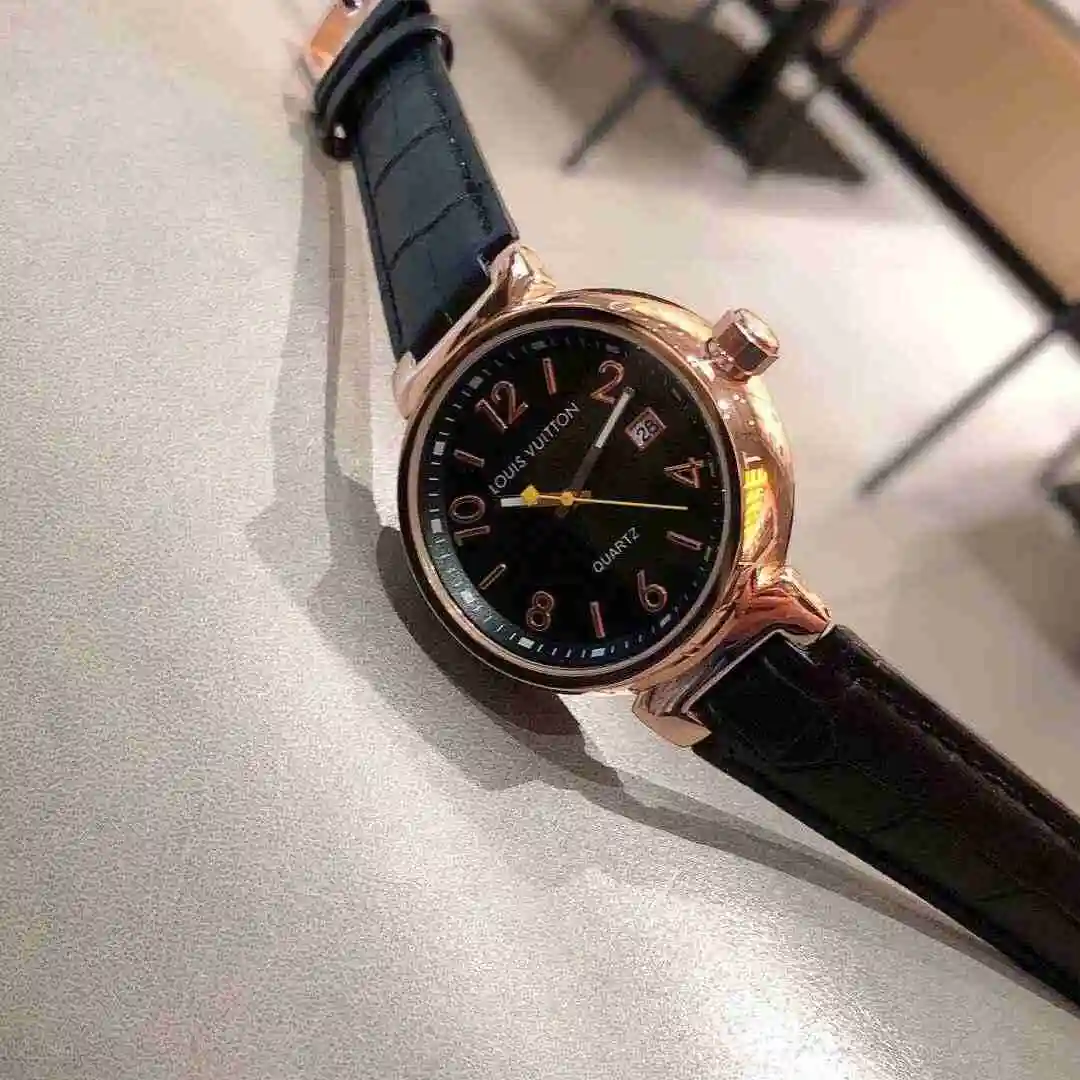 General Watches LV watch for men with original fully automatic mechanical movement, top grade 316 precision steel case with mineral super strong mirror diameter of 39mm KK02750 view 7